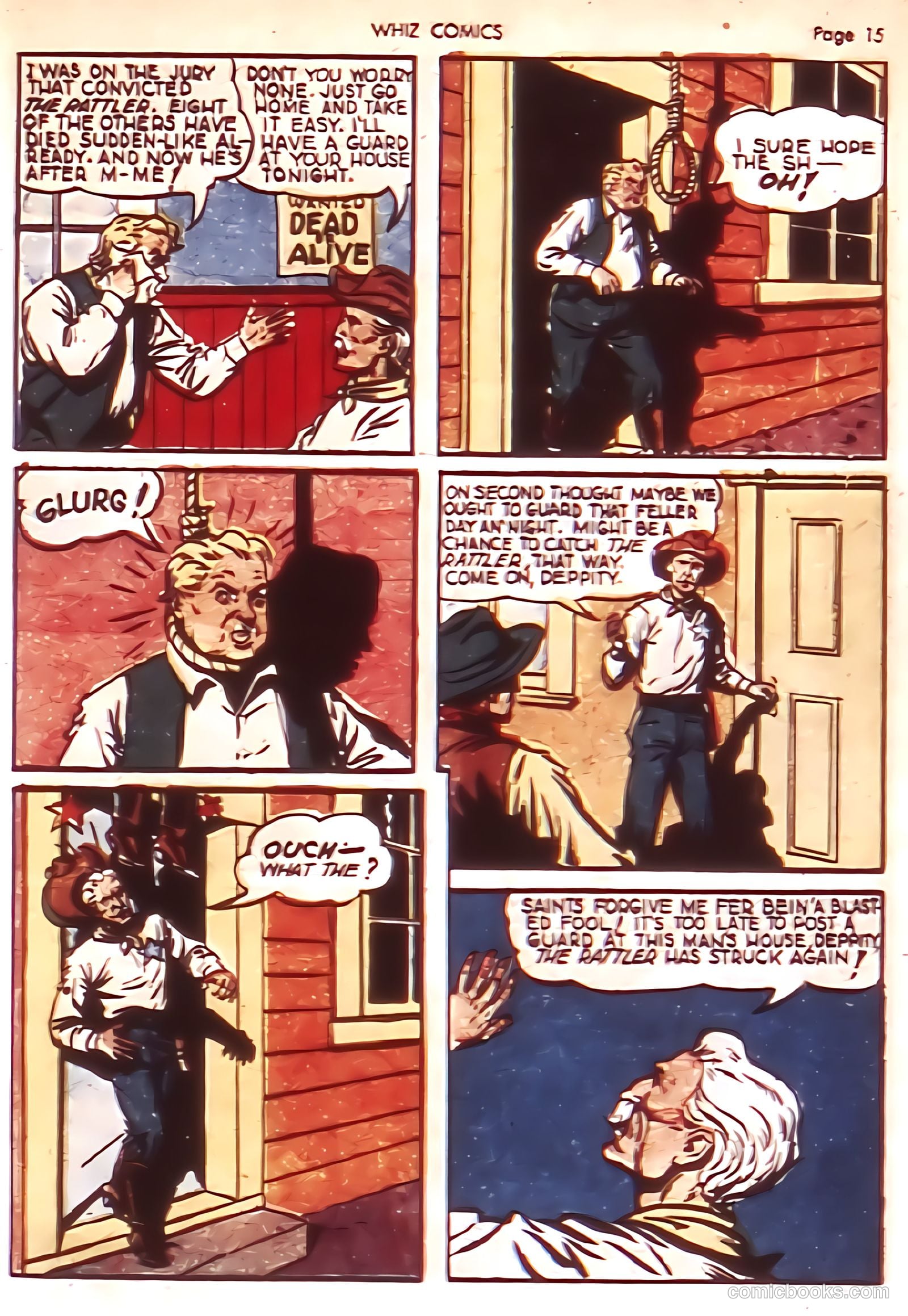 Whiz Comics #22 (1941) — page 17 of 68