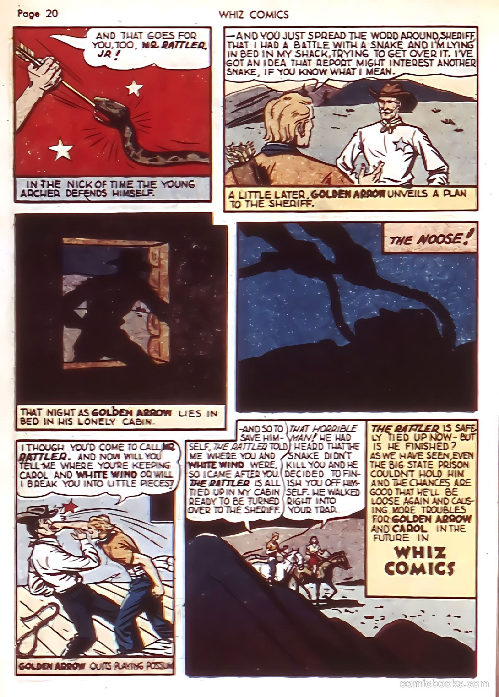 Whiz Comics #22 (1941) — page 22 of 68