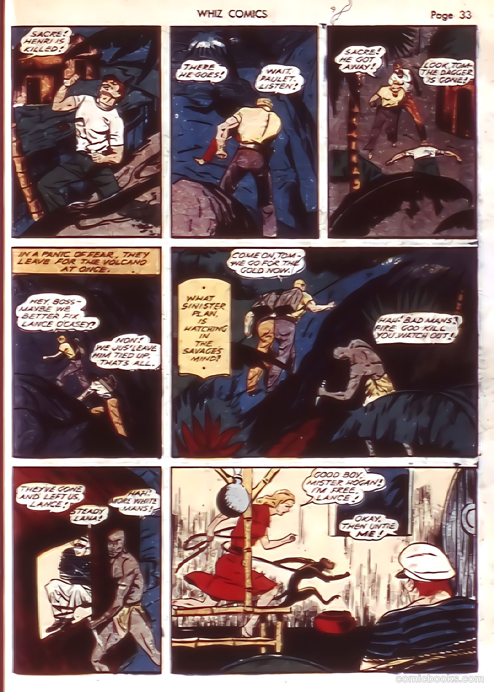 Whiz Comics #22 (1941) — page 35 of 68