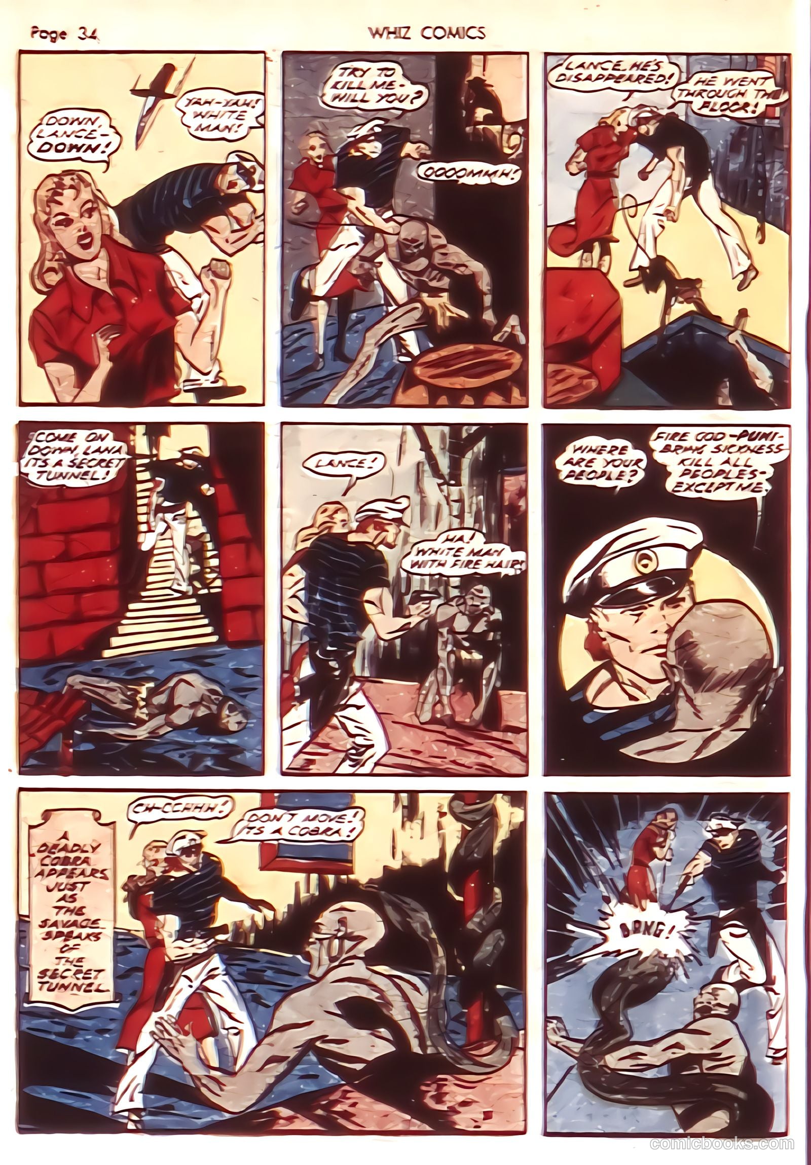 Whiz Comics #22 (1941) — page 36 of 68