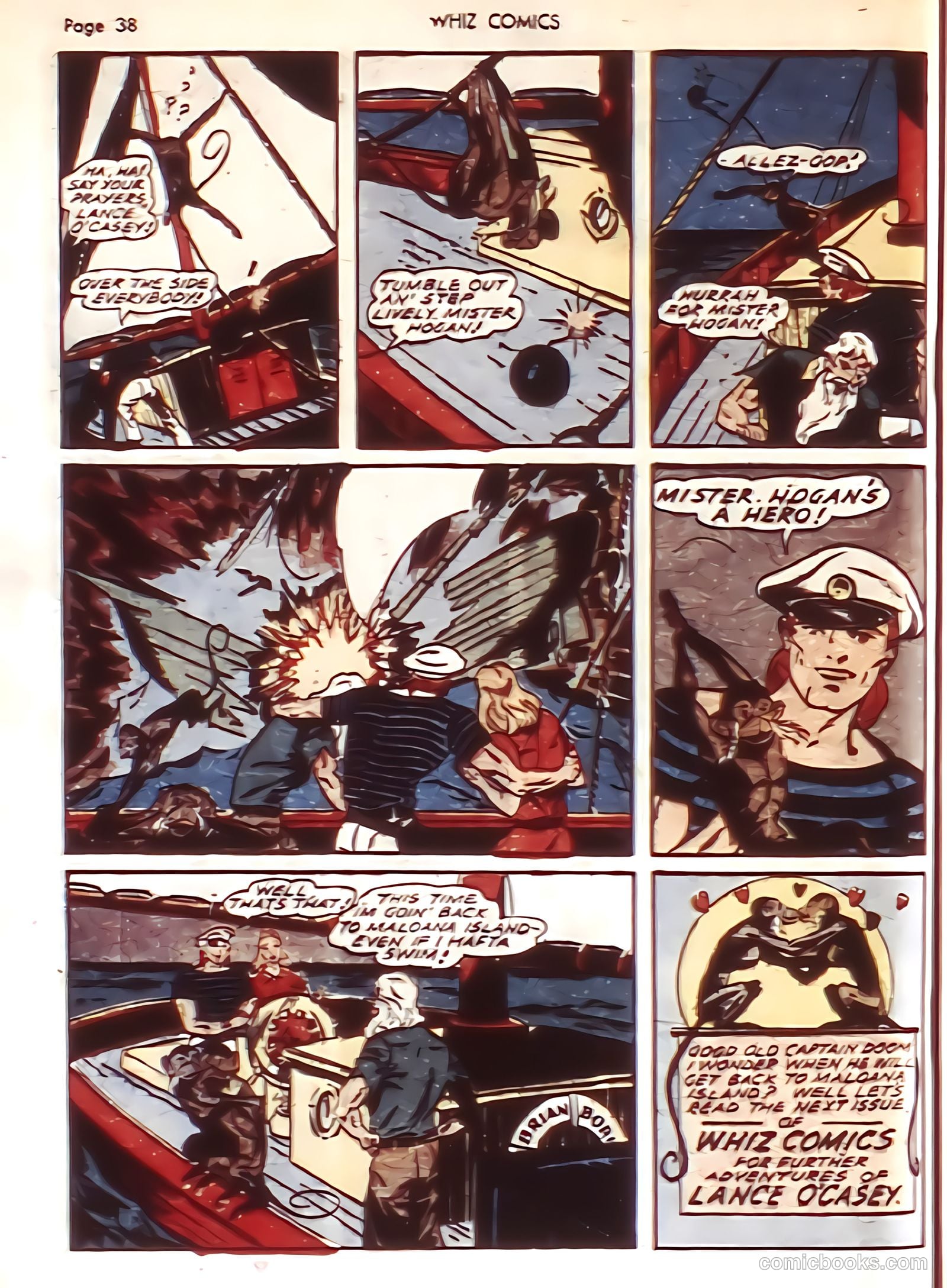 Whiz Comics #22 (1941) — page 40 of 68