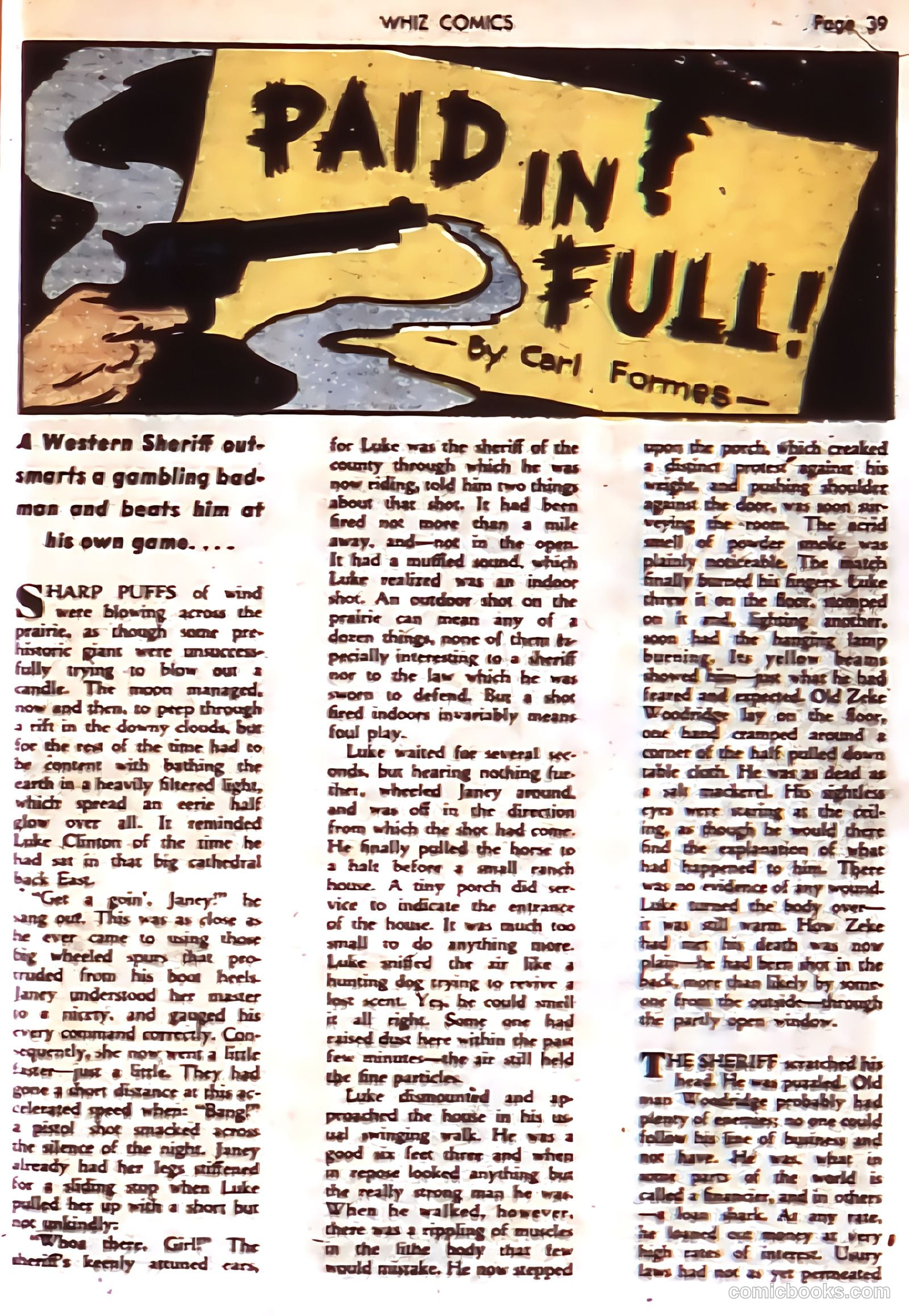 Whiz Comics #22 (1941) — page 41 of 68