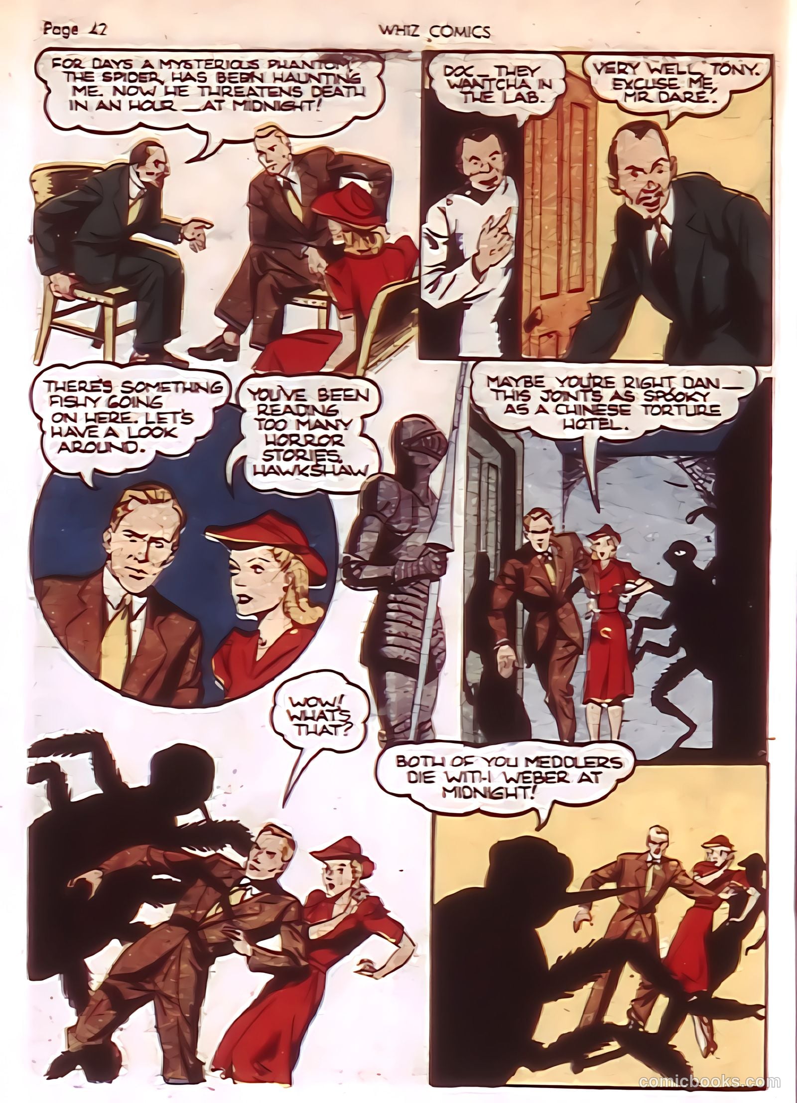 Whiz Comics #22 (1941) — page 44 of 68