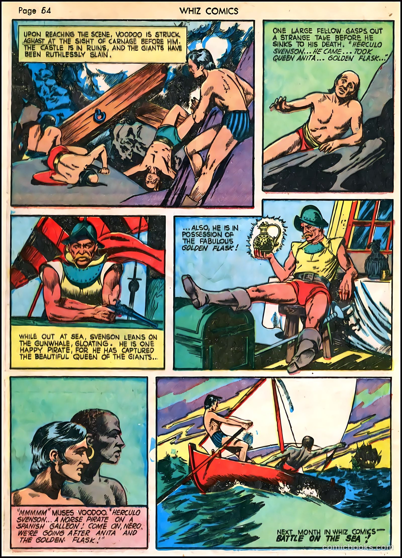 Whiz Comics #22 (1941) — page 56 of 68