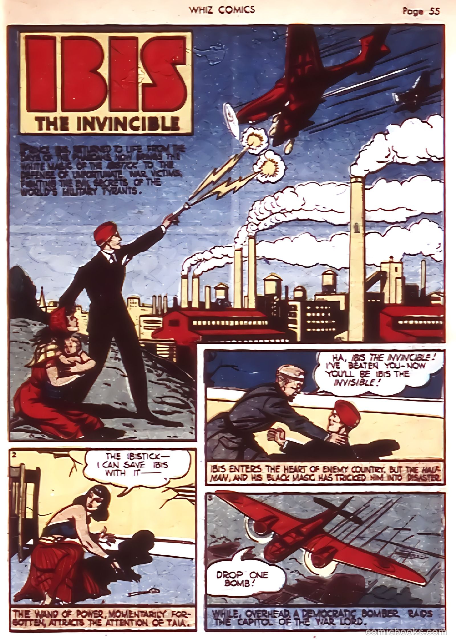 Whiz Comics #22 (1941) — page 57 of 68