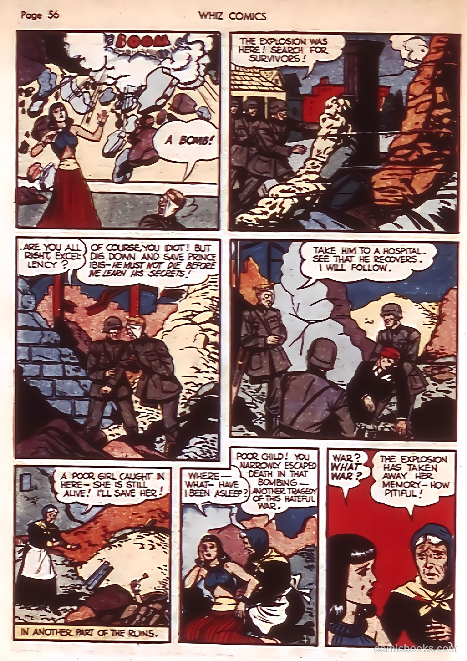 Whiz Comics #22 (1941) — page 58 of 68