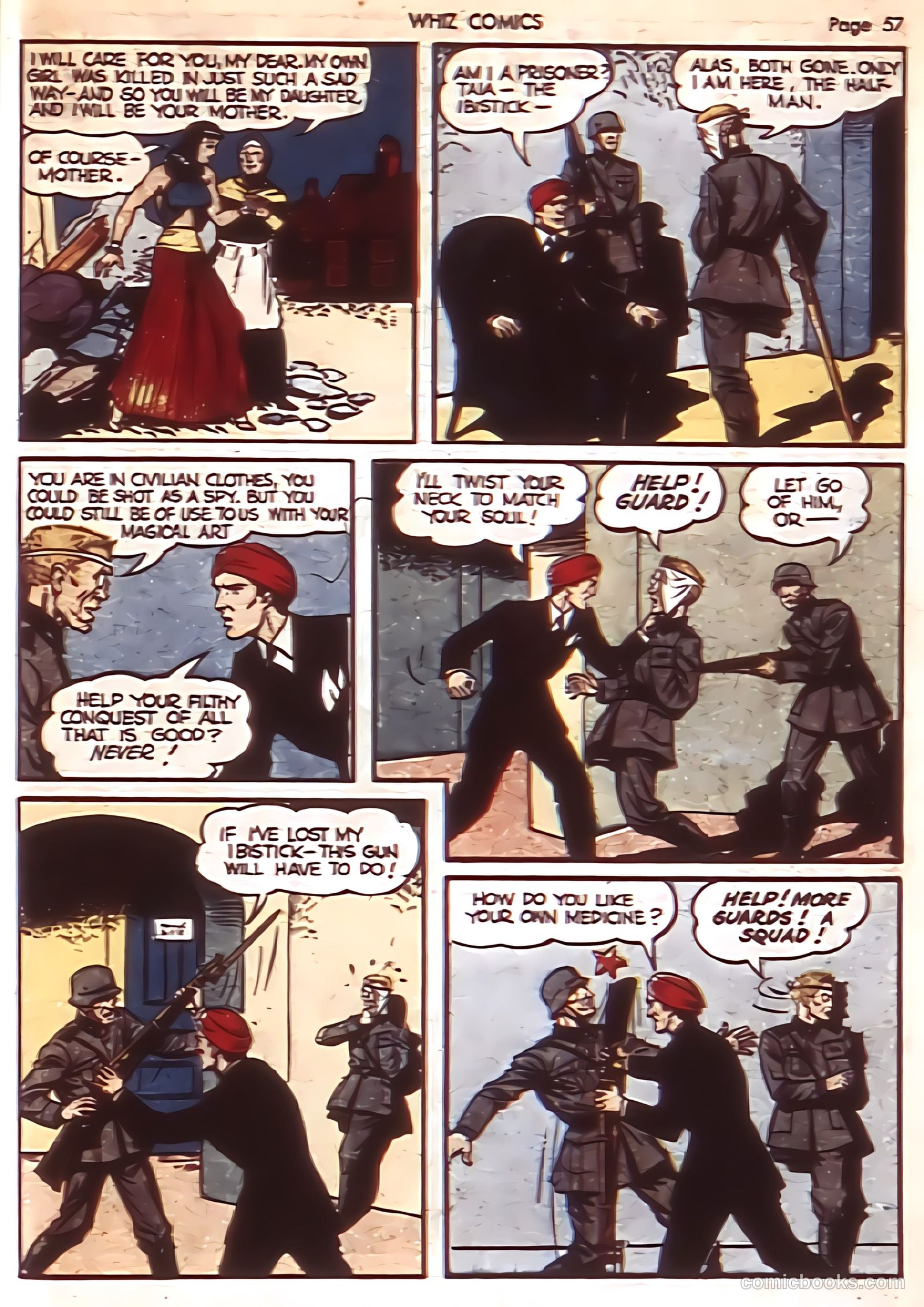 Whiz Comics #22 (1941) — page 59 of 68