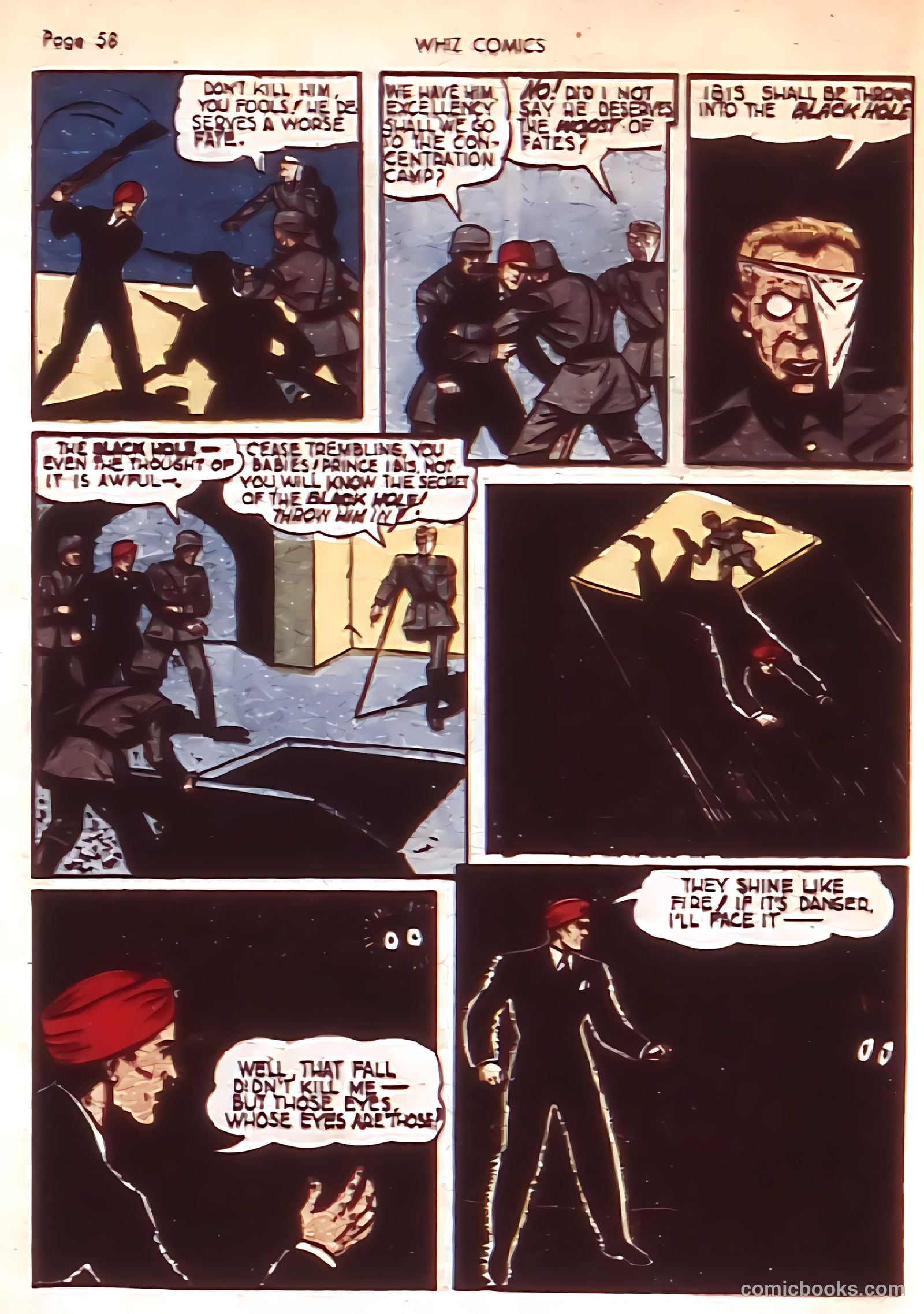 Whiz Comics #22 (1941) — page 60 of 68