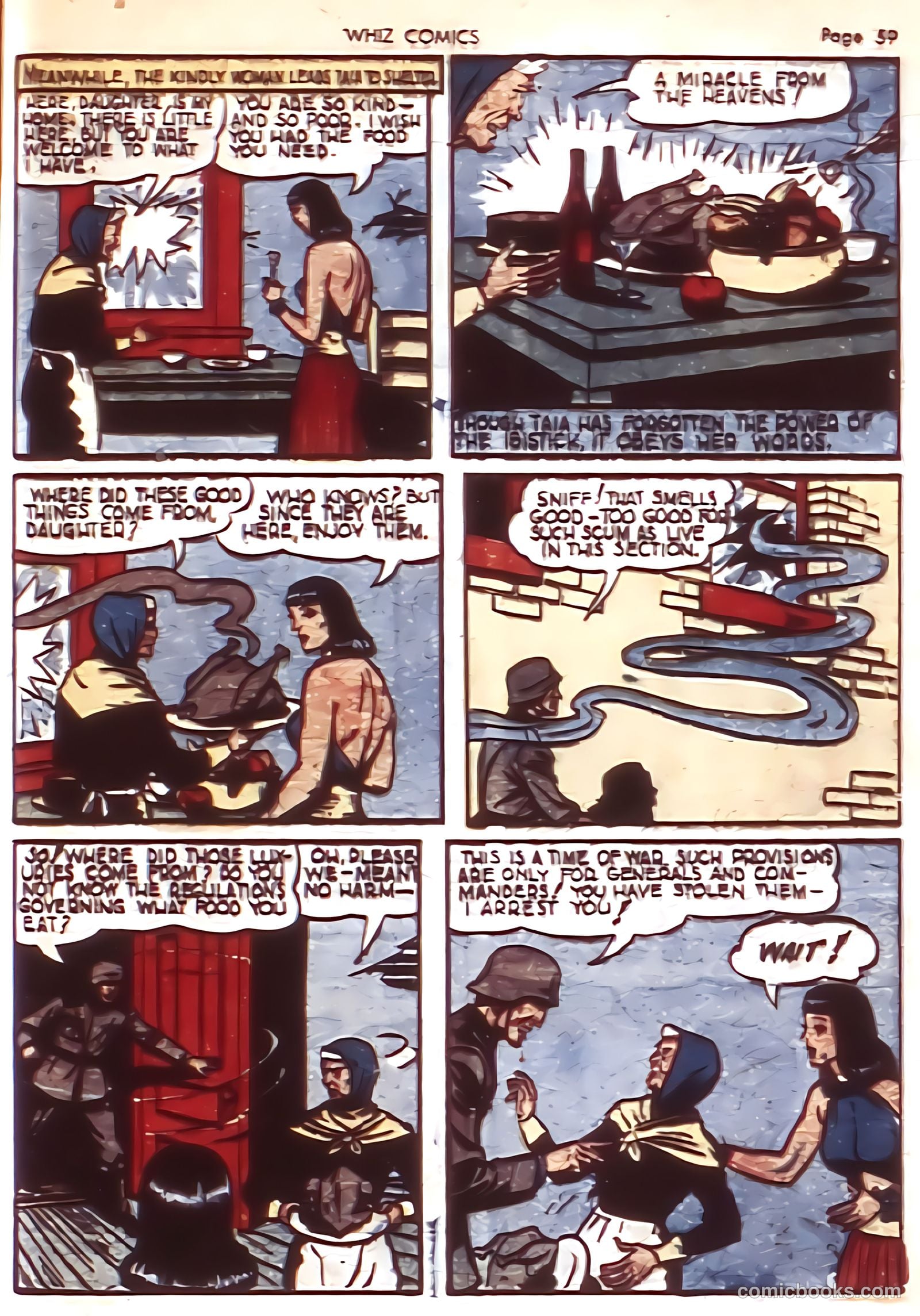 Whiz Comics #22 (1941) — page 61 of 68