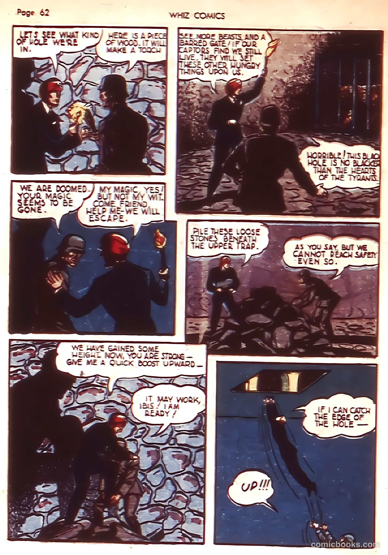 Whiz Comics #22 (1941) — page 64 of 68