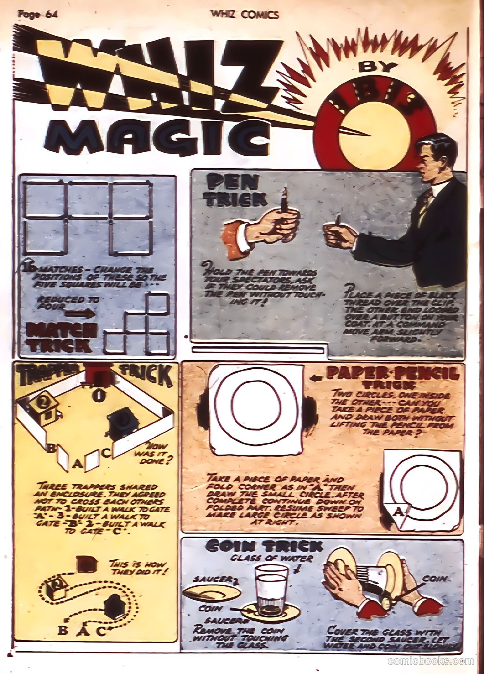 Whiz Comics #22 (1941) — page 66 of 68
