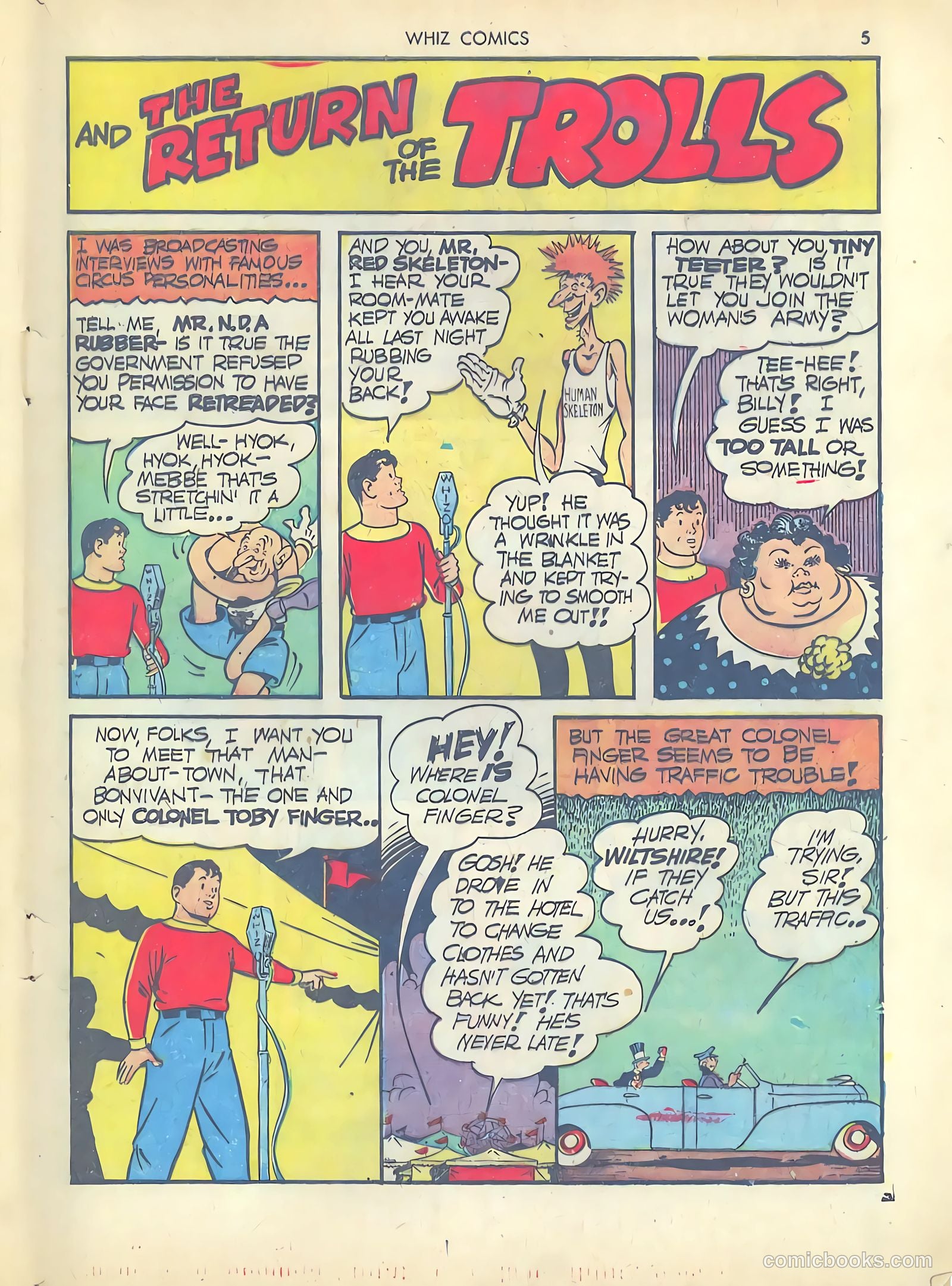 Whiz Comics #37 (1942) — page 5 of 68