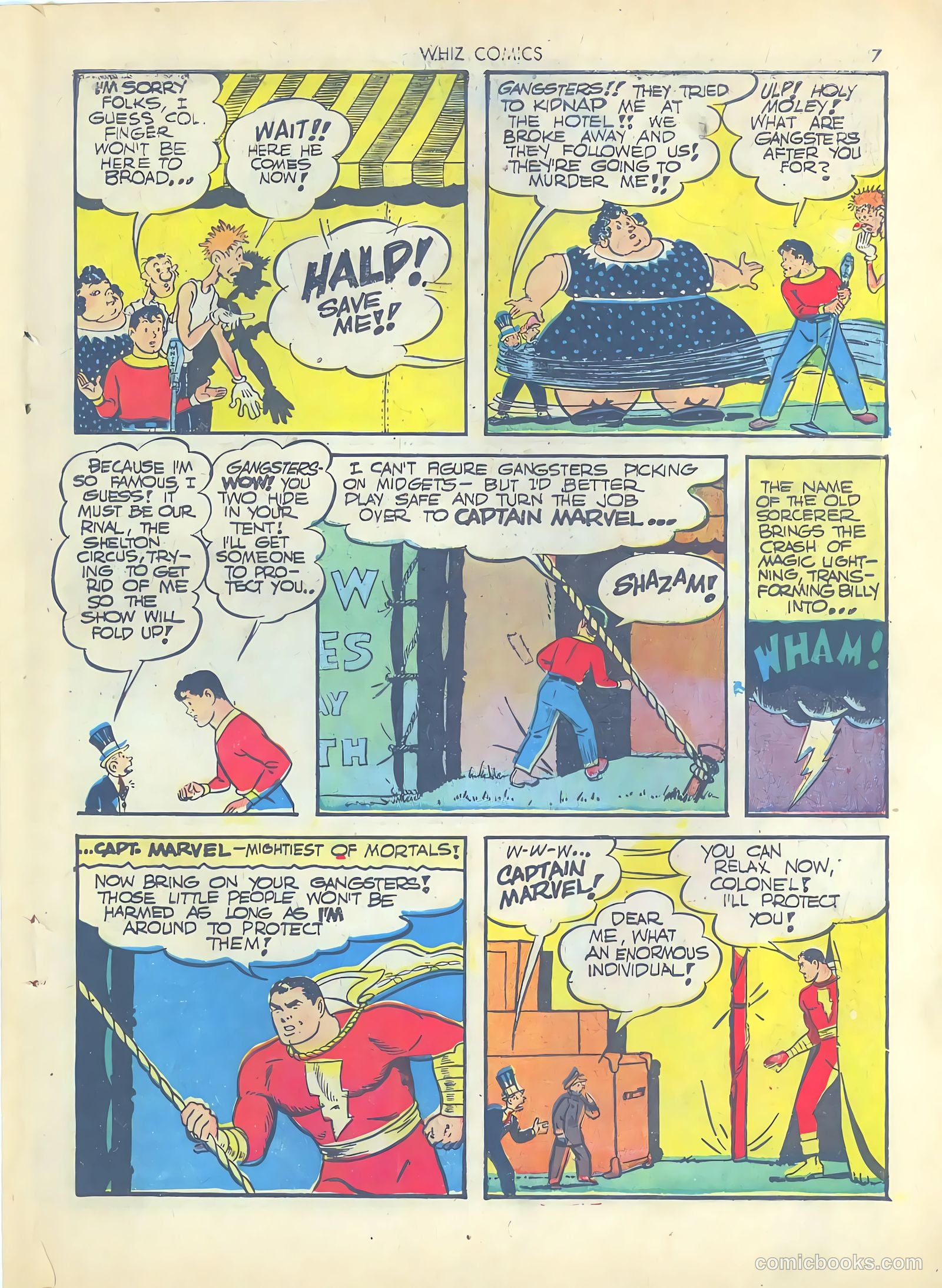 Whiz Comics #37 (1942) — page 7 of 68