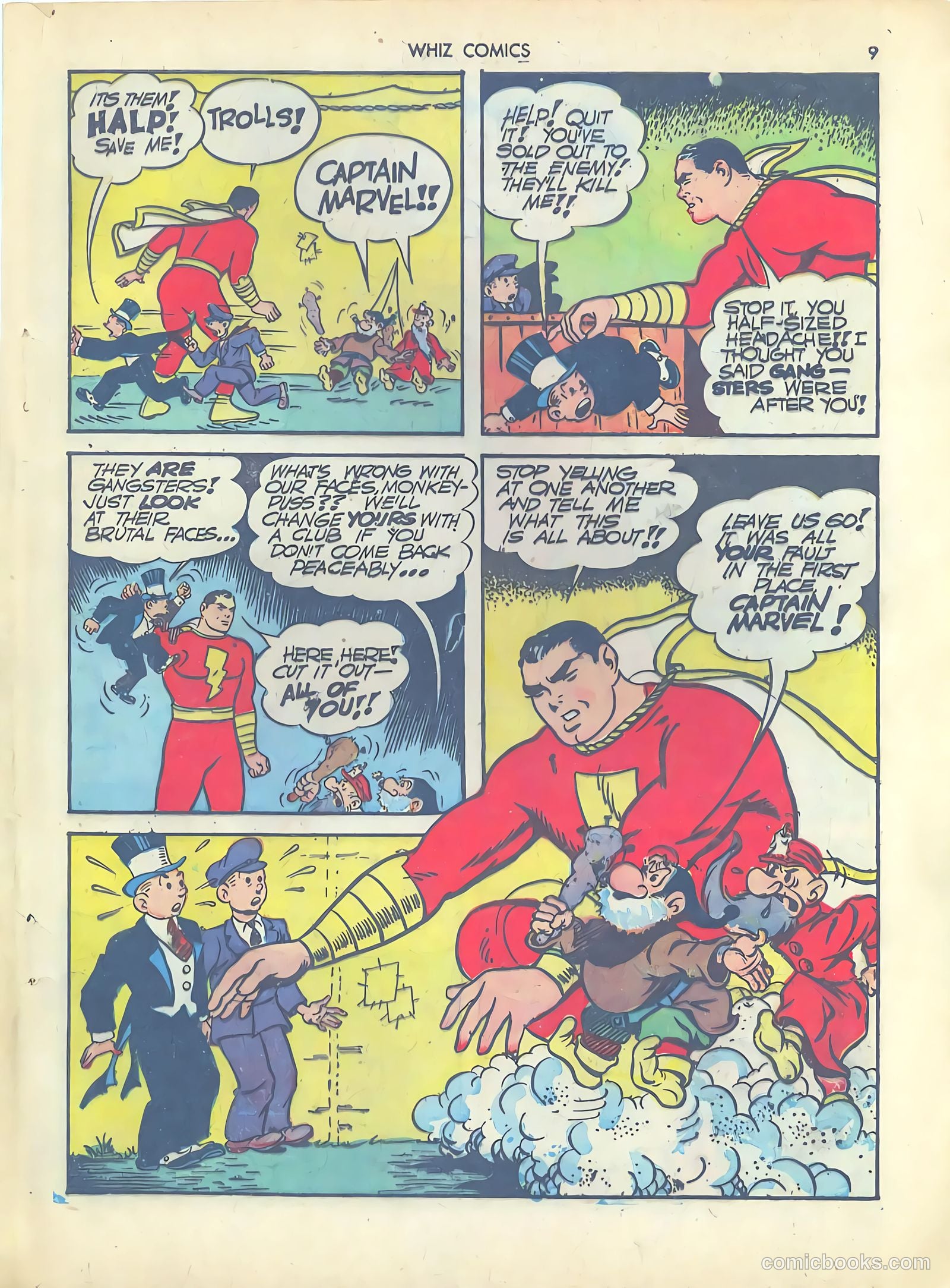 Whiz Comics #37 (1942) — page 9 of 68