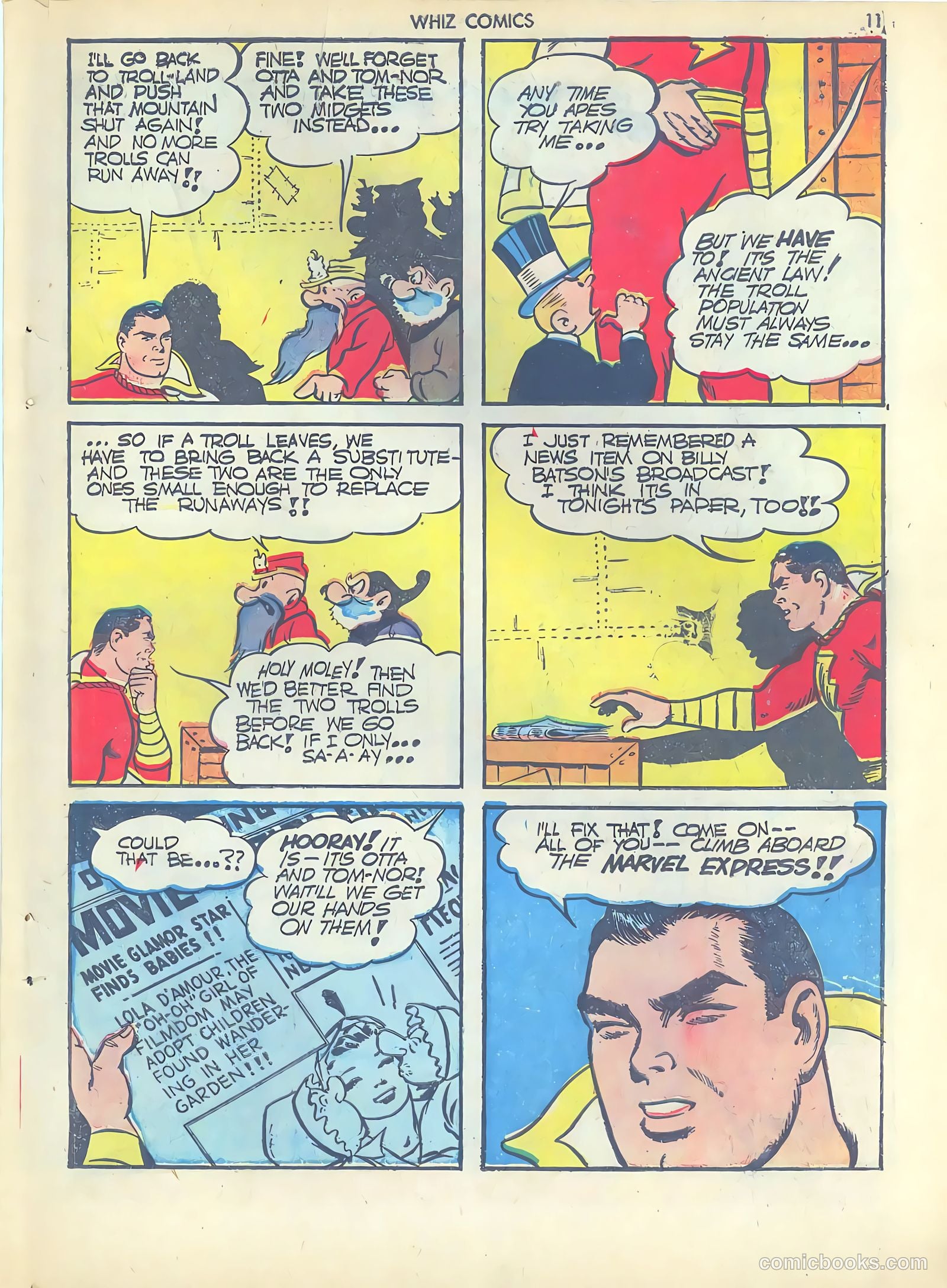 Whiz Comics #37 (1942) — page 11 of 68
