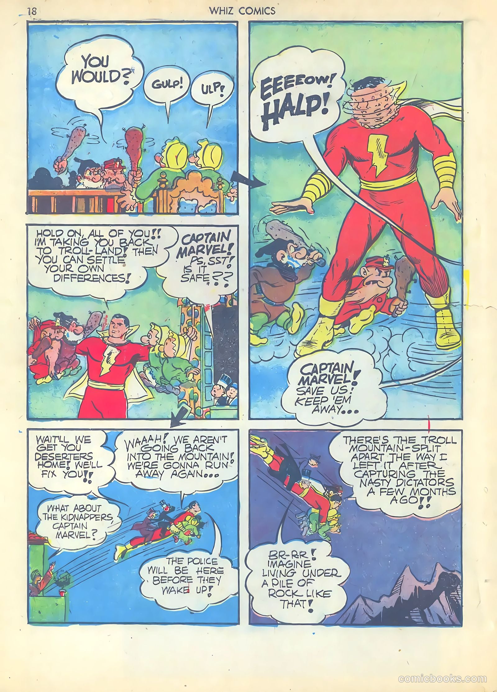 Whiz Comics #37 (1942) — page 18 of 68