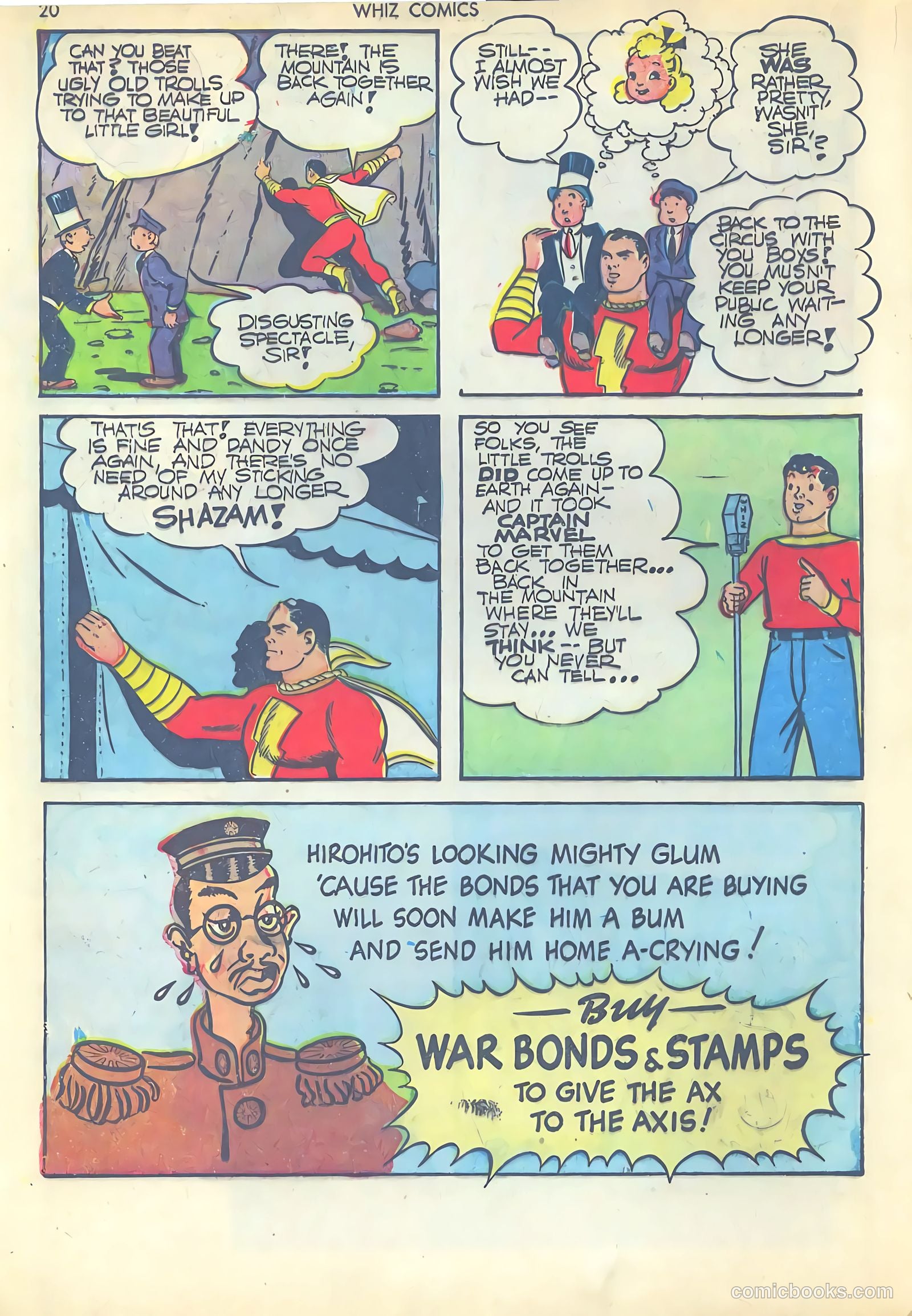 Whiz Comics #37 (1942) — page 20 of 68
