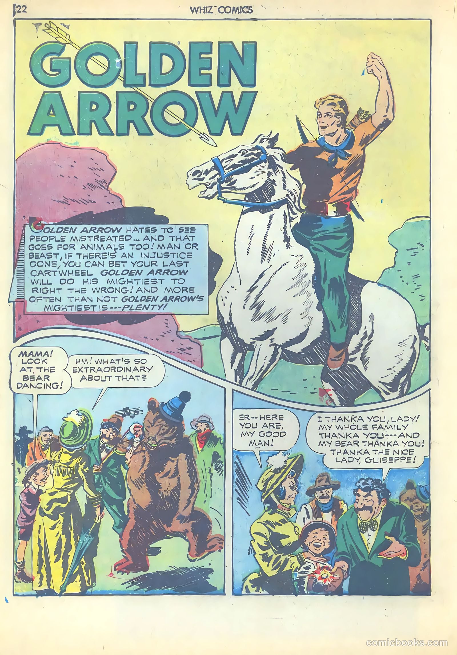 Whiz Comics #37 (1942) — page 22 of 68