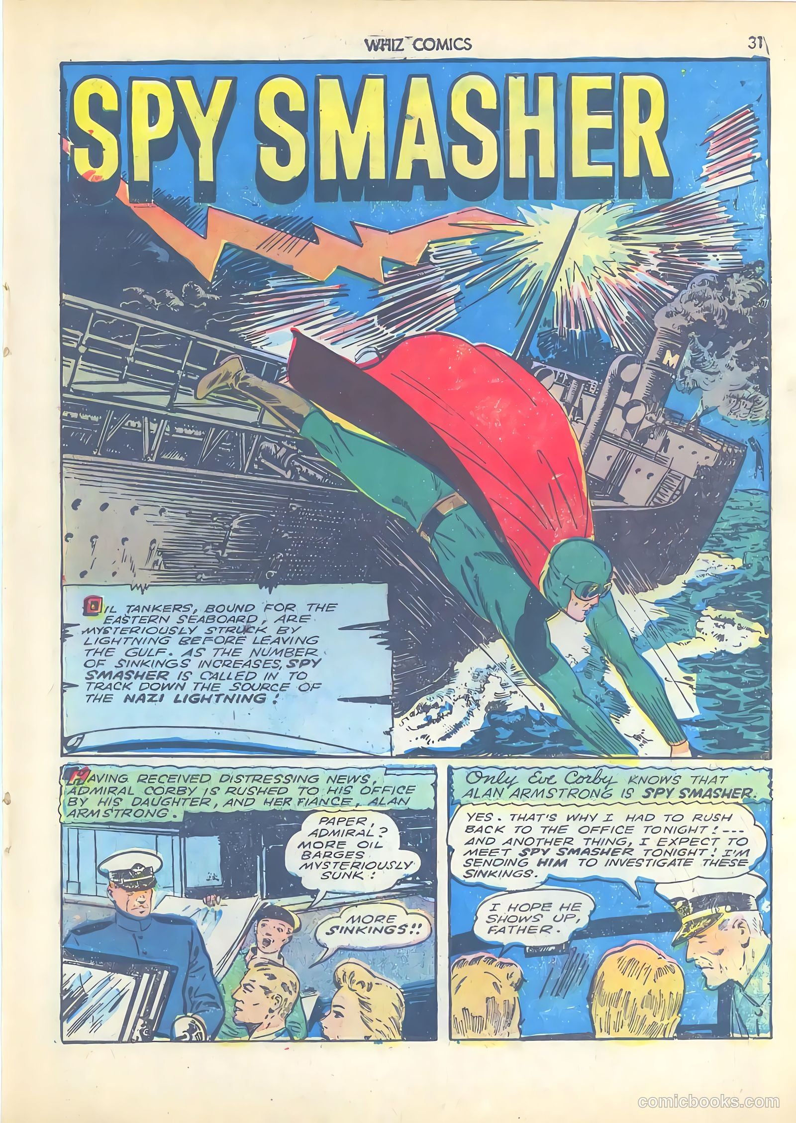 Whiz Comics #37 (1942) — page 31 of 68