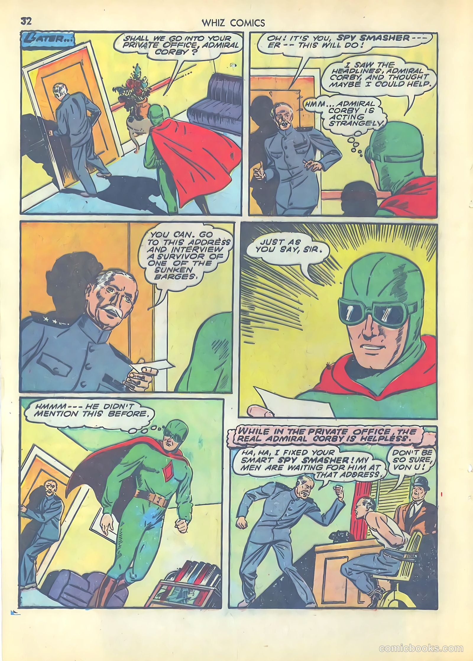 Whiz Comics #37 (1942) — page 32 of 68