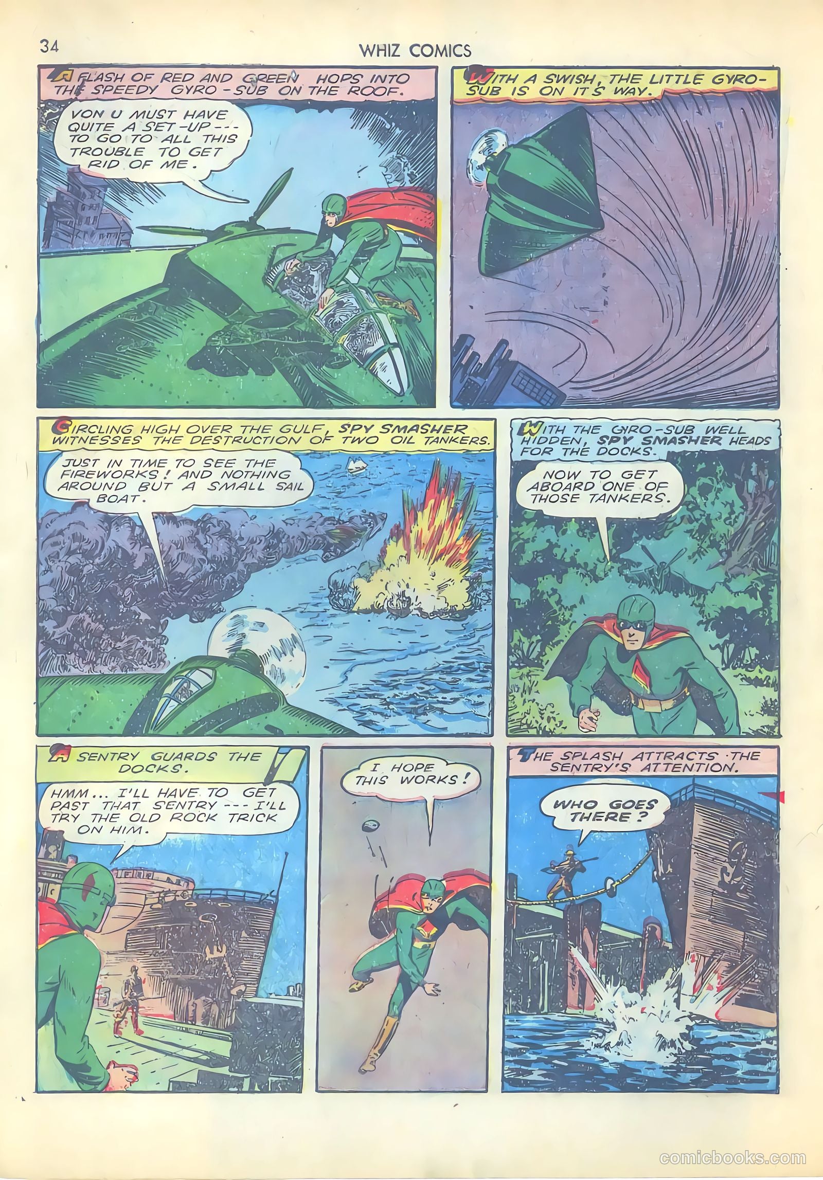 Whiz Comics #37 (1942) — page 34 of 68