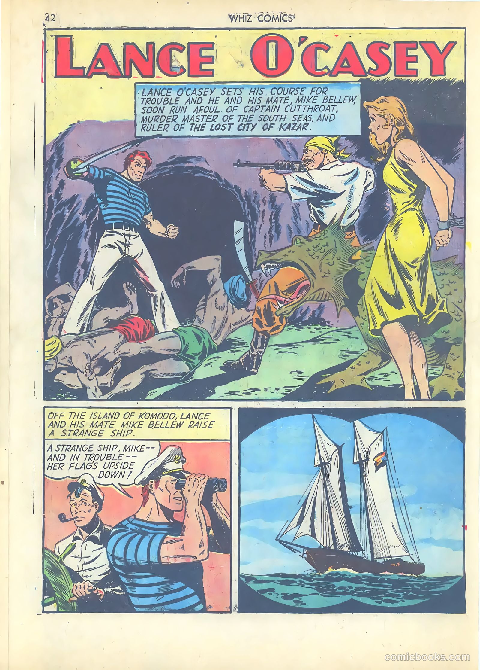 Whiz Comics #37 (1942) — page 42 of 68
