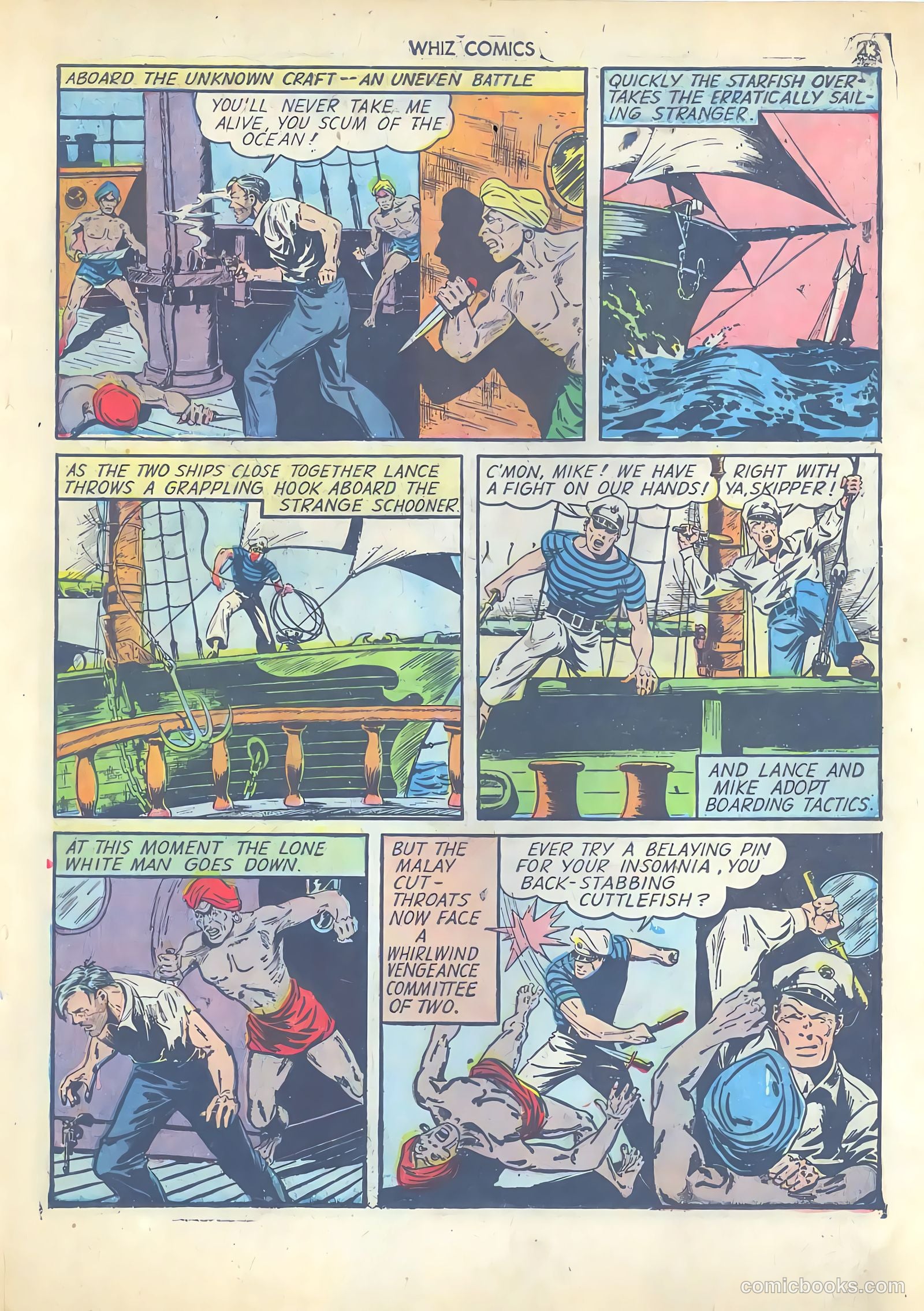 Whiz Comics #37 (1942) — page 43 of 68