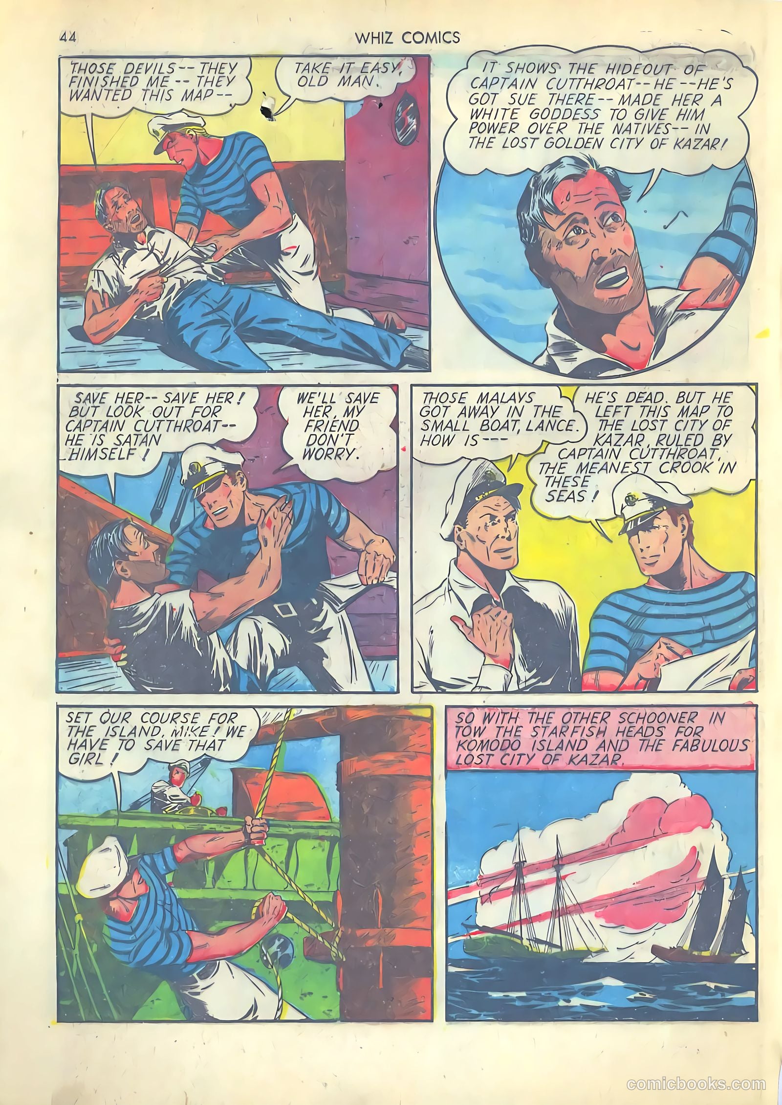 Whiz Comics #37 (1942) — page 44 of 68