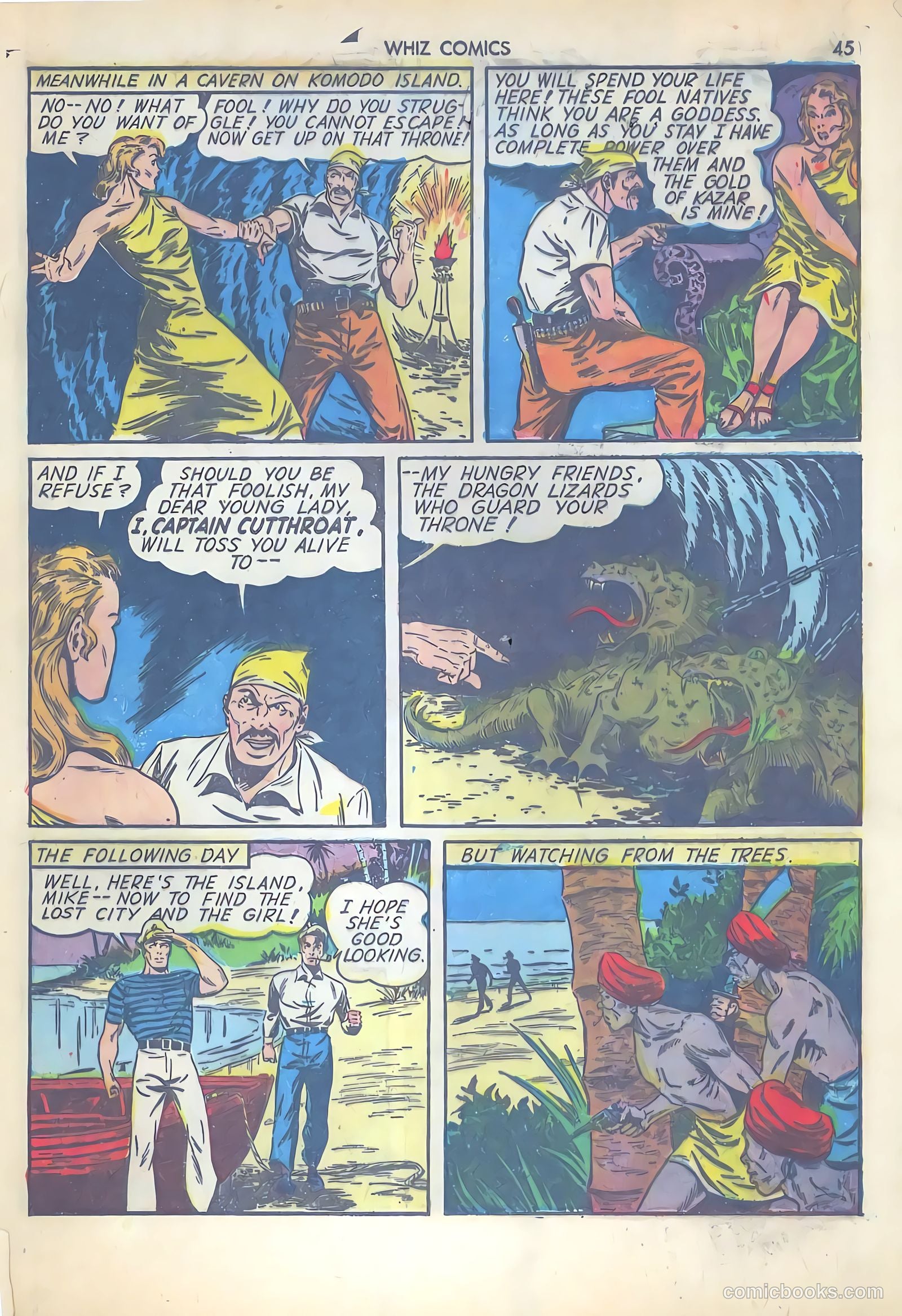 Whiz Comics #37 (1942) — page 45 of 68