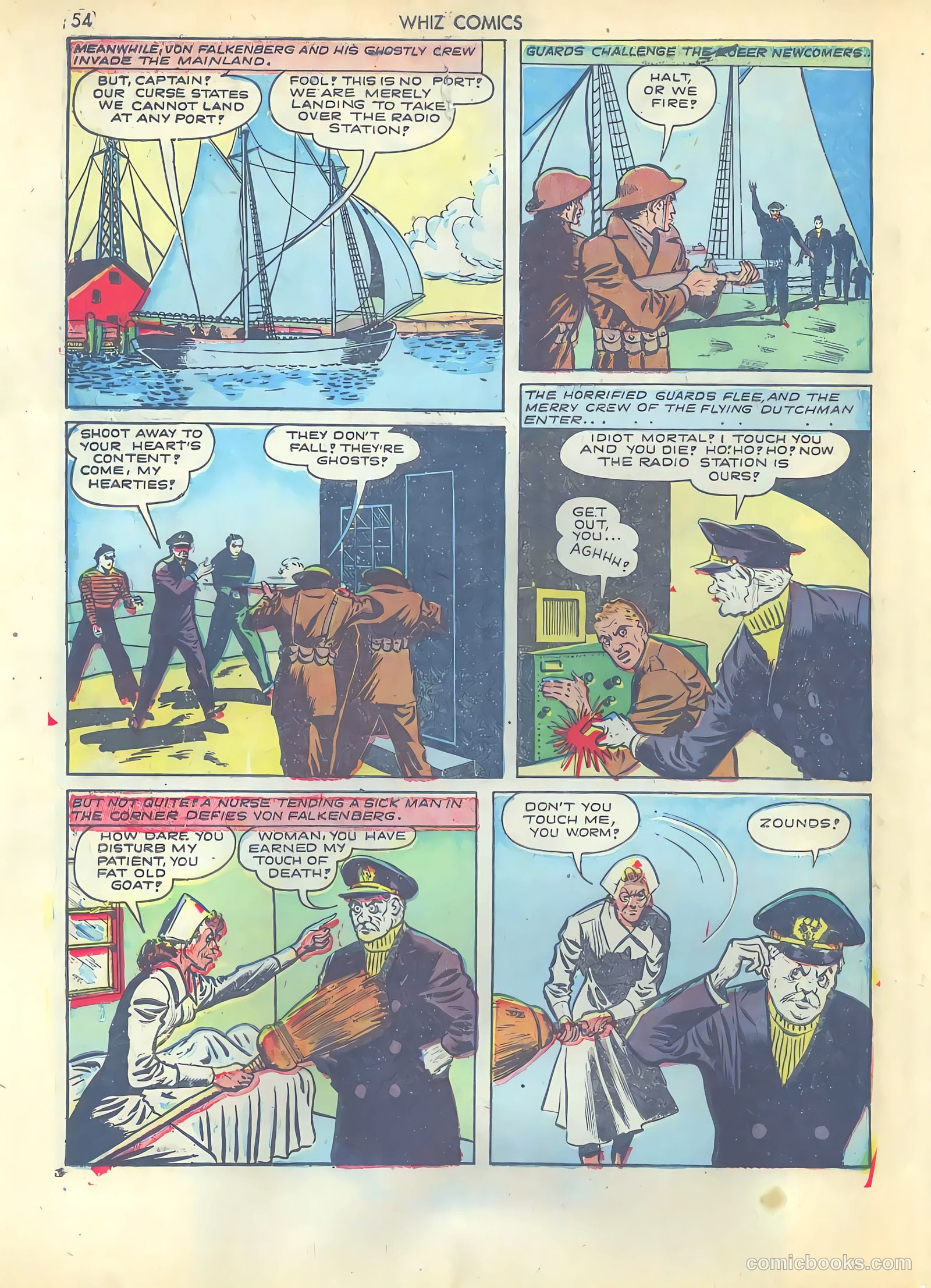 Whiz Comics #37 (1942) — page 54 of 68