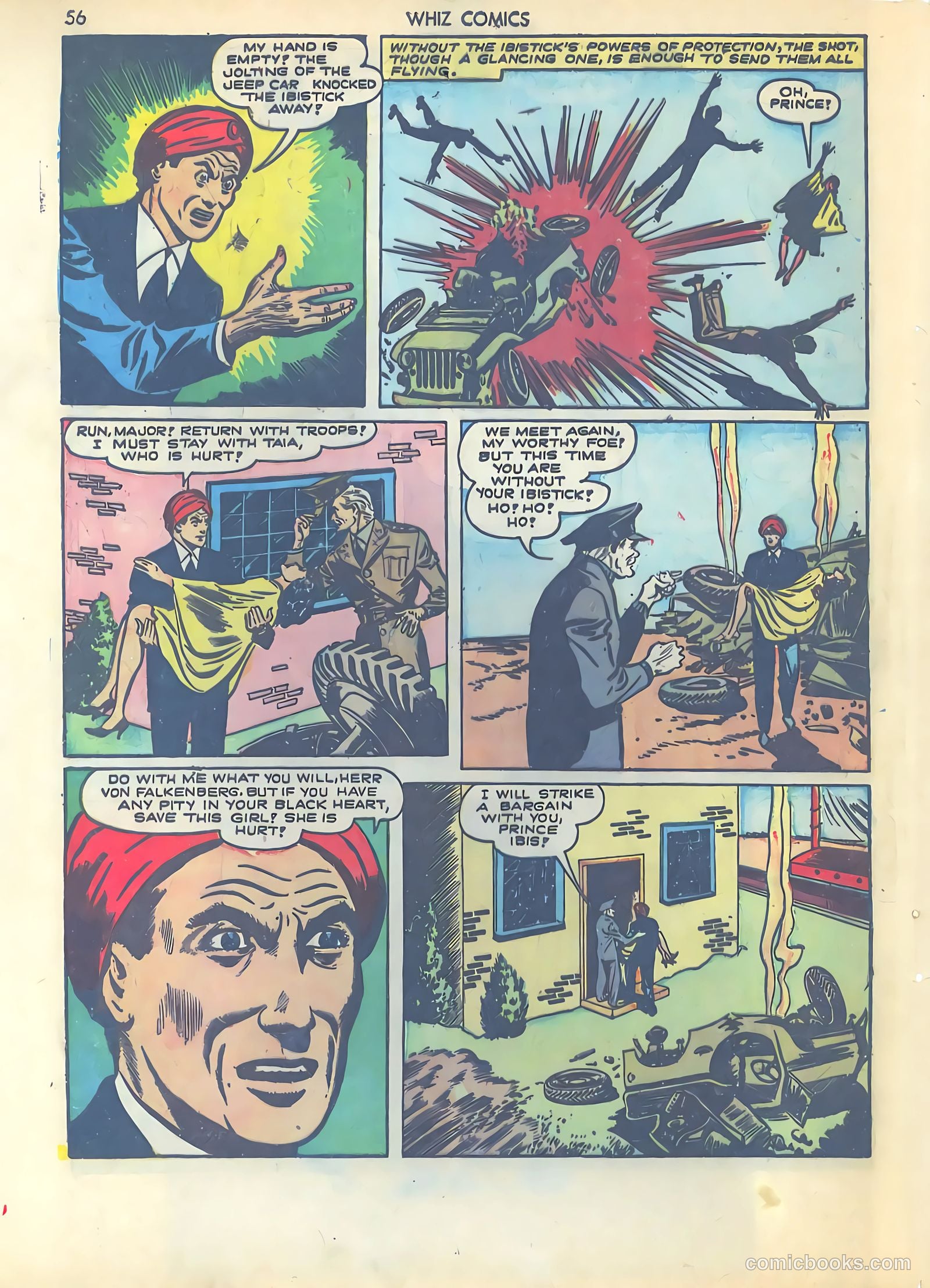 Whiz Comics #37 (1942) — page 56 of 68