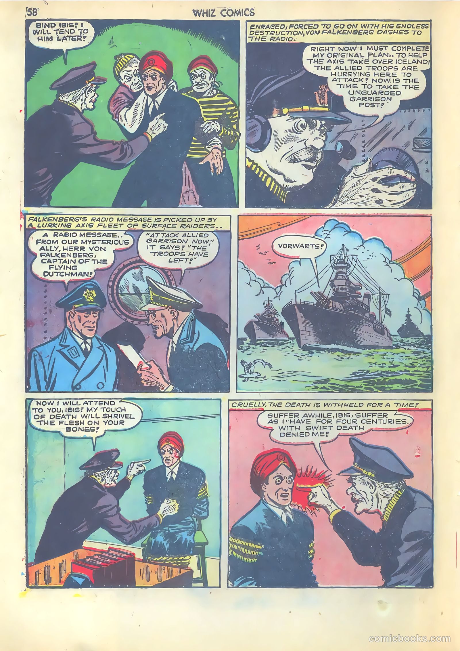 Whiz Comics #37 (1942) — page 58 of 68