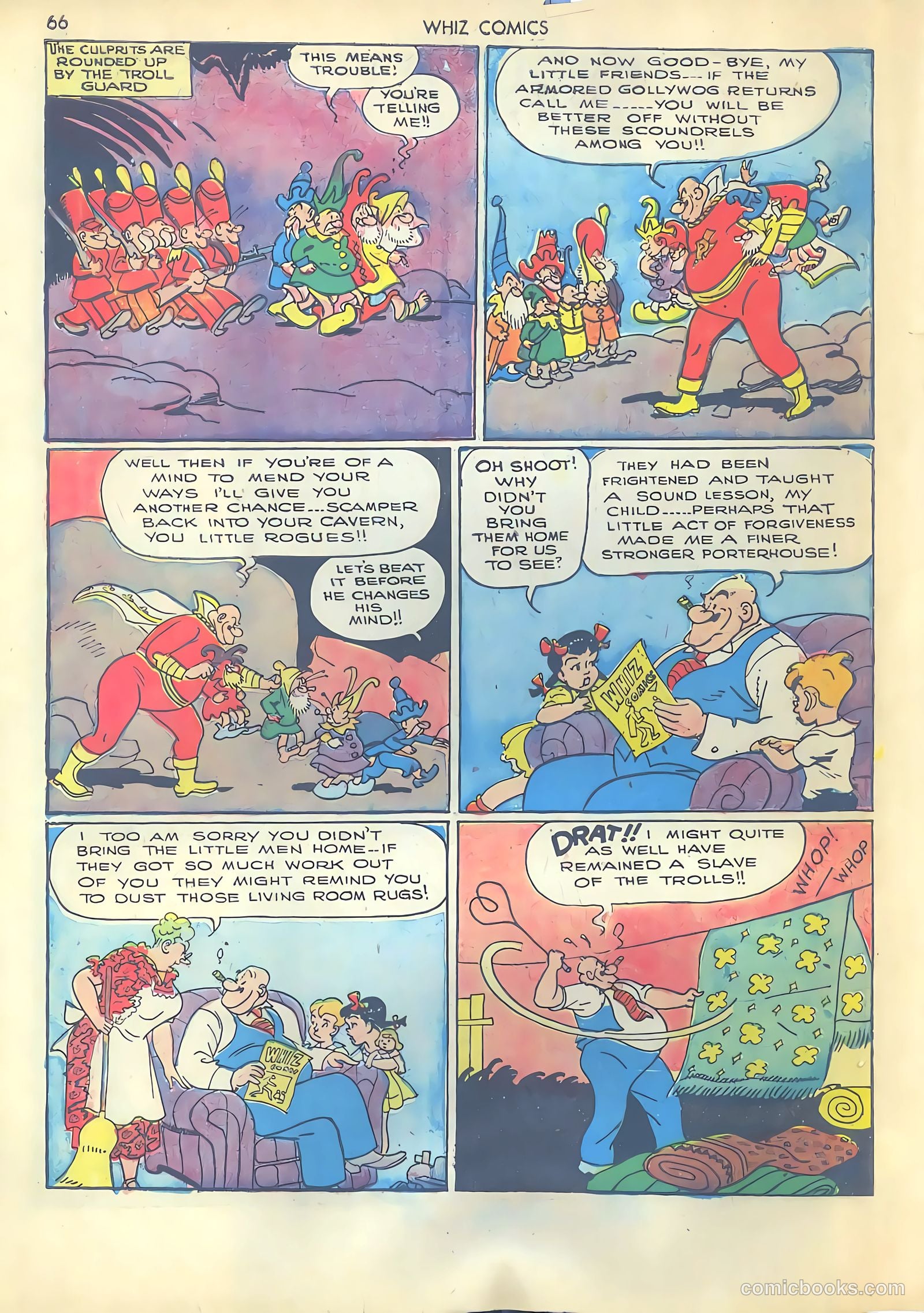 Whiz Comics #37 (1942) — page 66 of 68