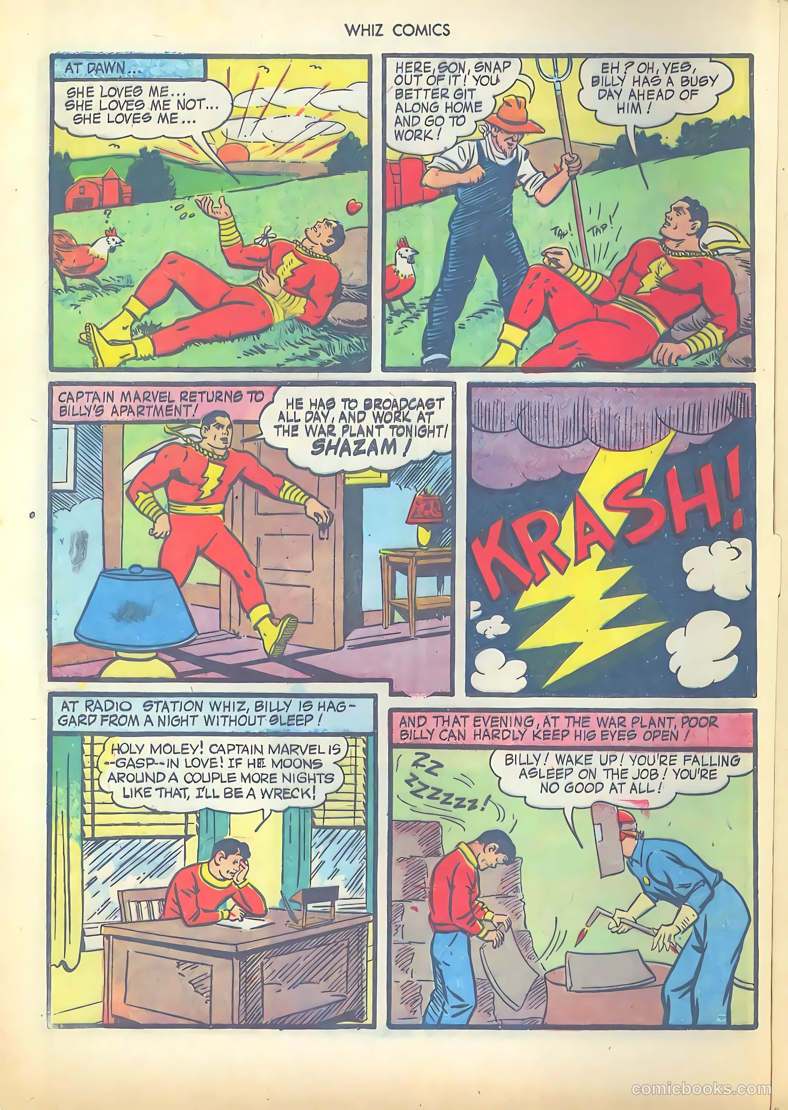 Whiz Comics #53 (1944) — page 7 of 50