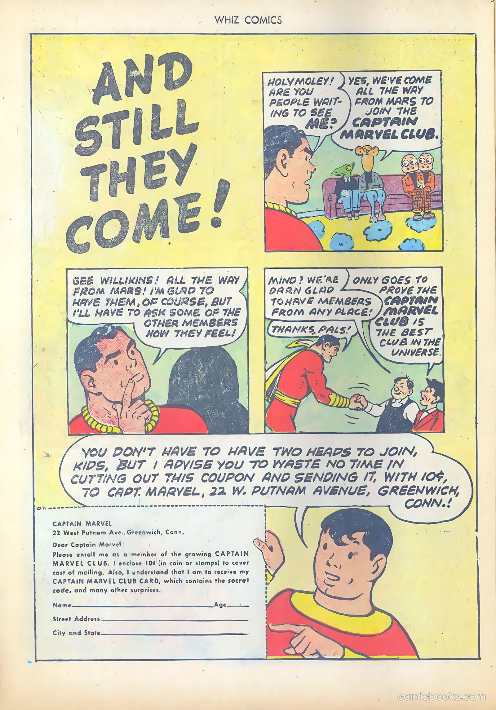 Whiz Comics #53 (1944) — page 13 of 50