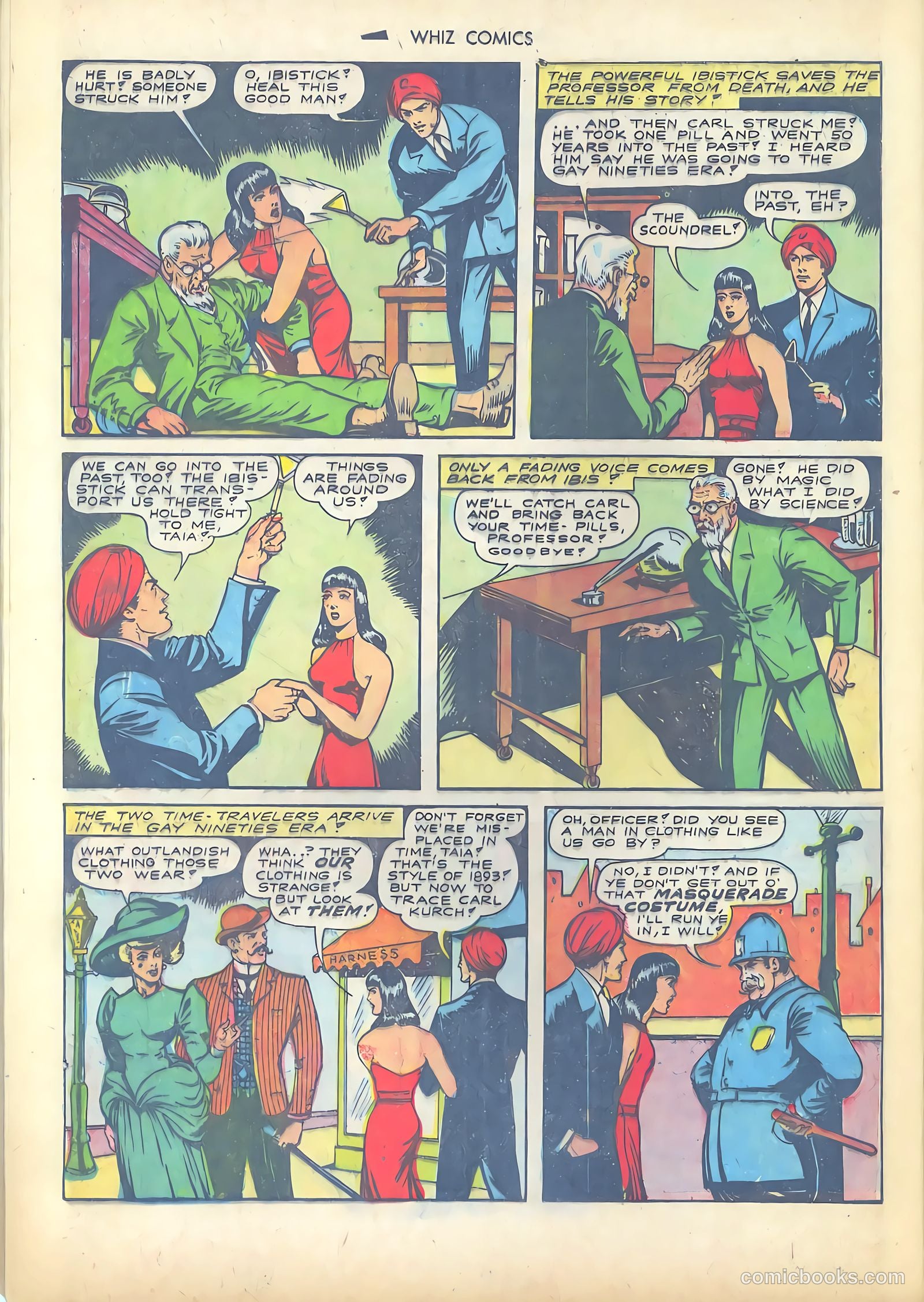 Whiz Comics #53 (1944) — page 35 of 50