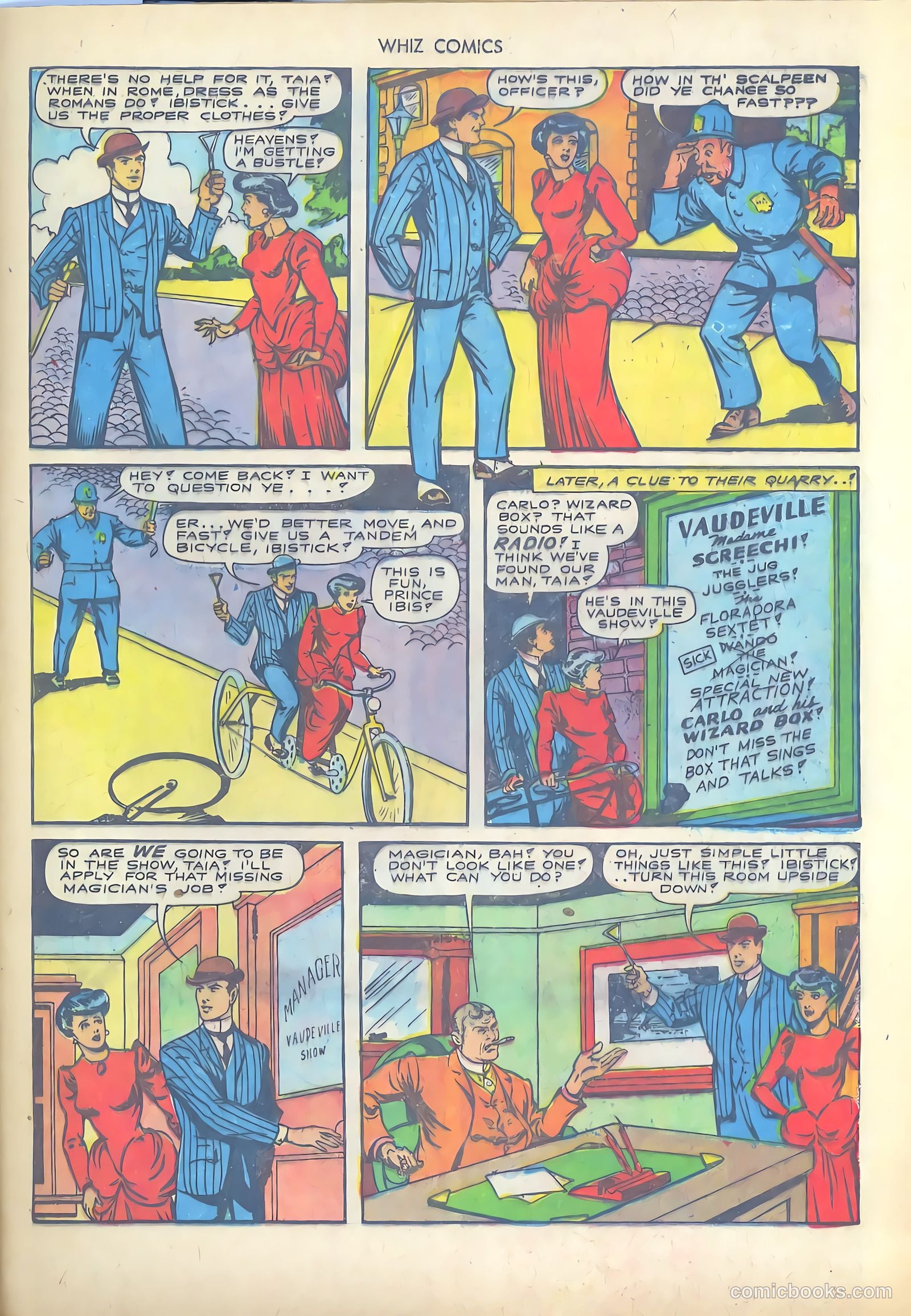 Whiz Comics #53 (1944) — page 36 of 50