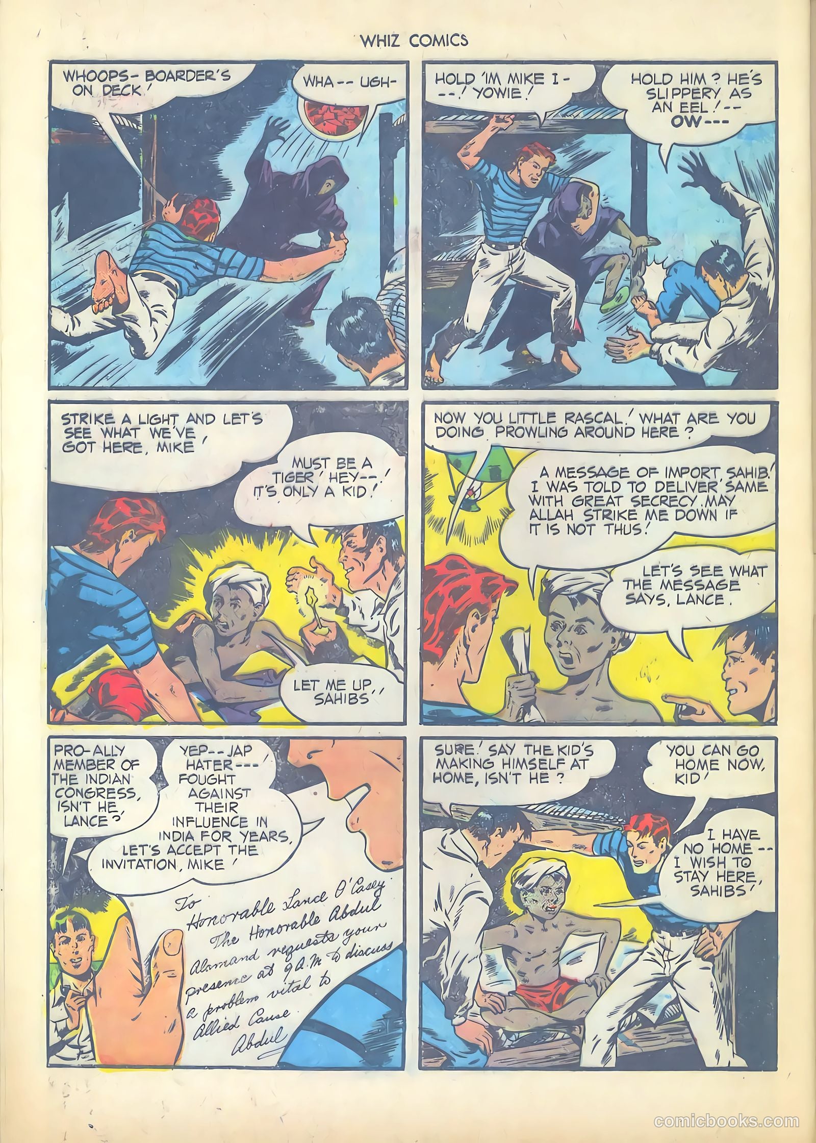 Whiz Comics #53 (1944) — page 43 of 50