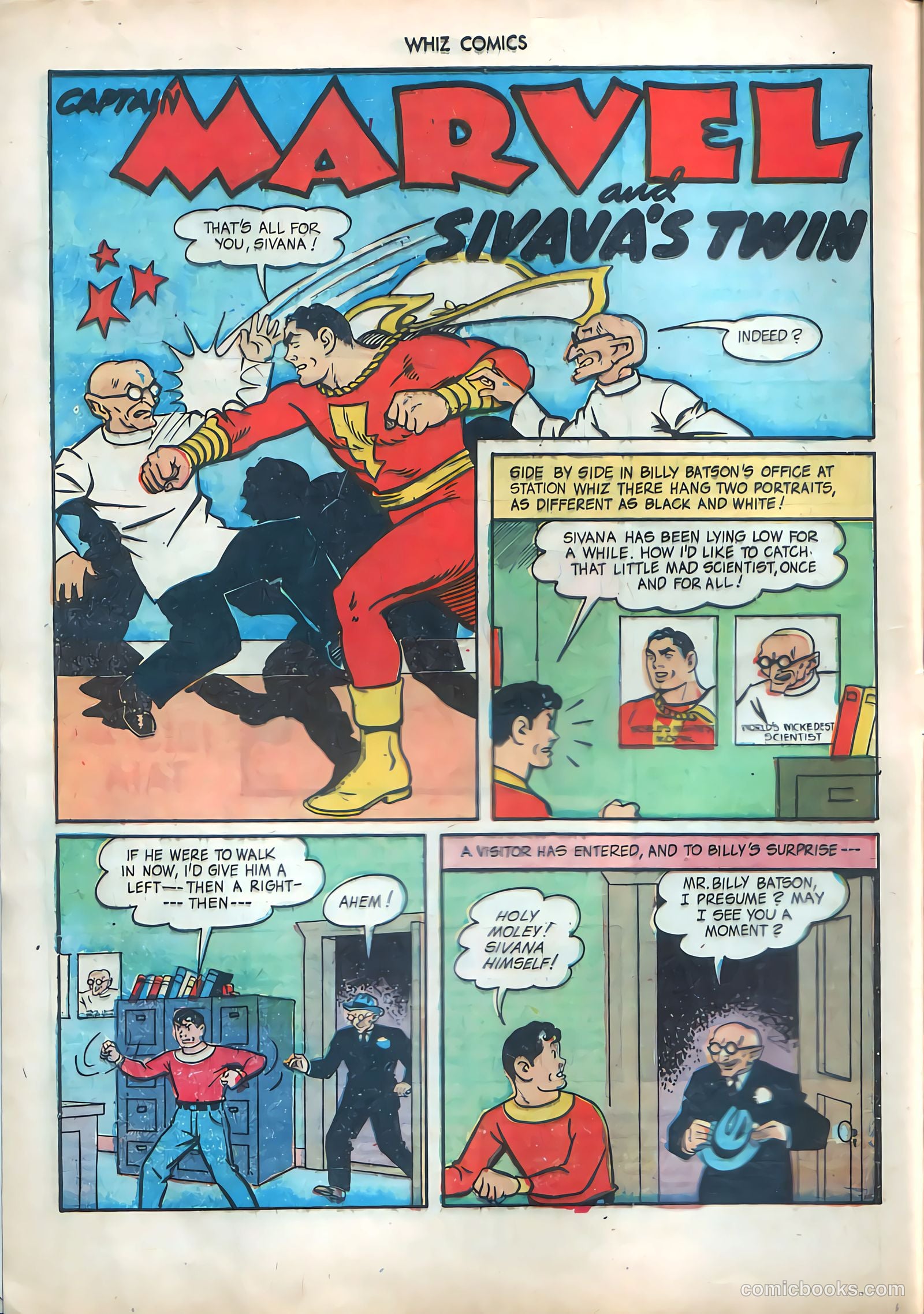 Whiz Comics #59 (1944) — page 4 of 36