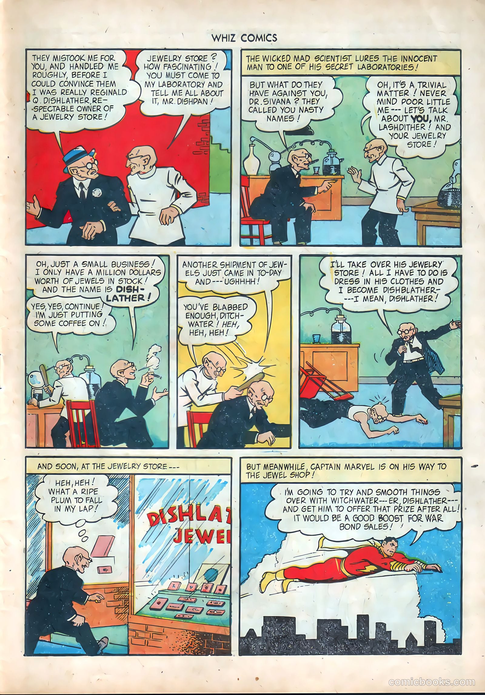 Whiz Comics #59 (1944) — page 7 of 36