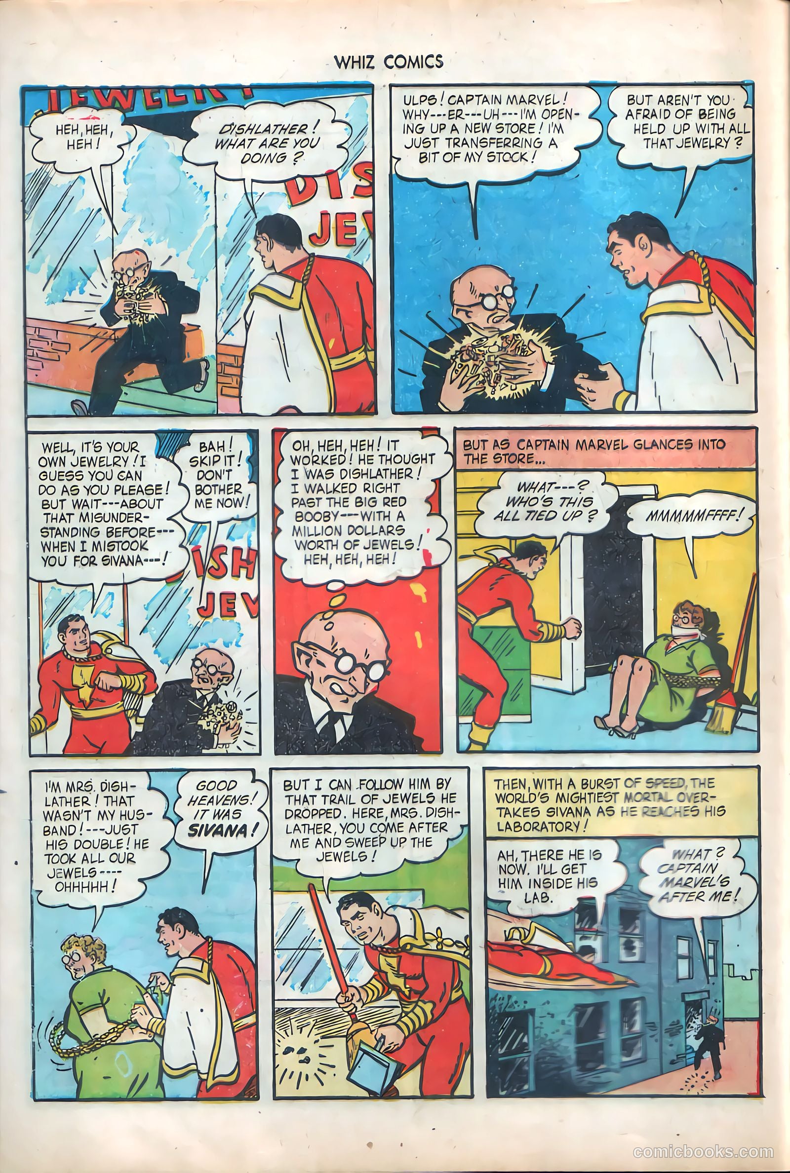 Whiz Comics #59 (1944) — page 8 of 36