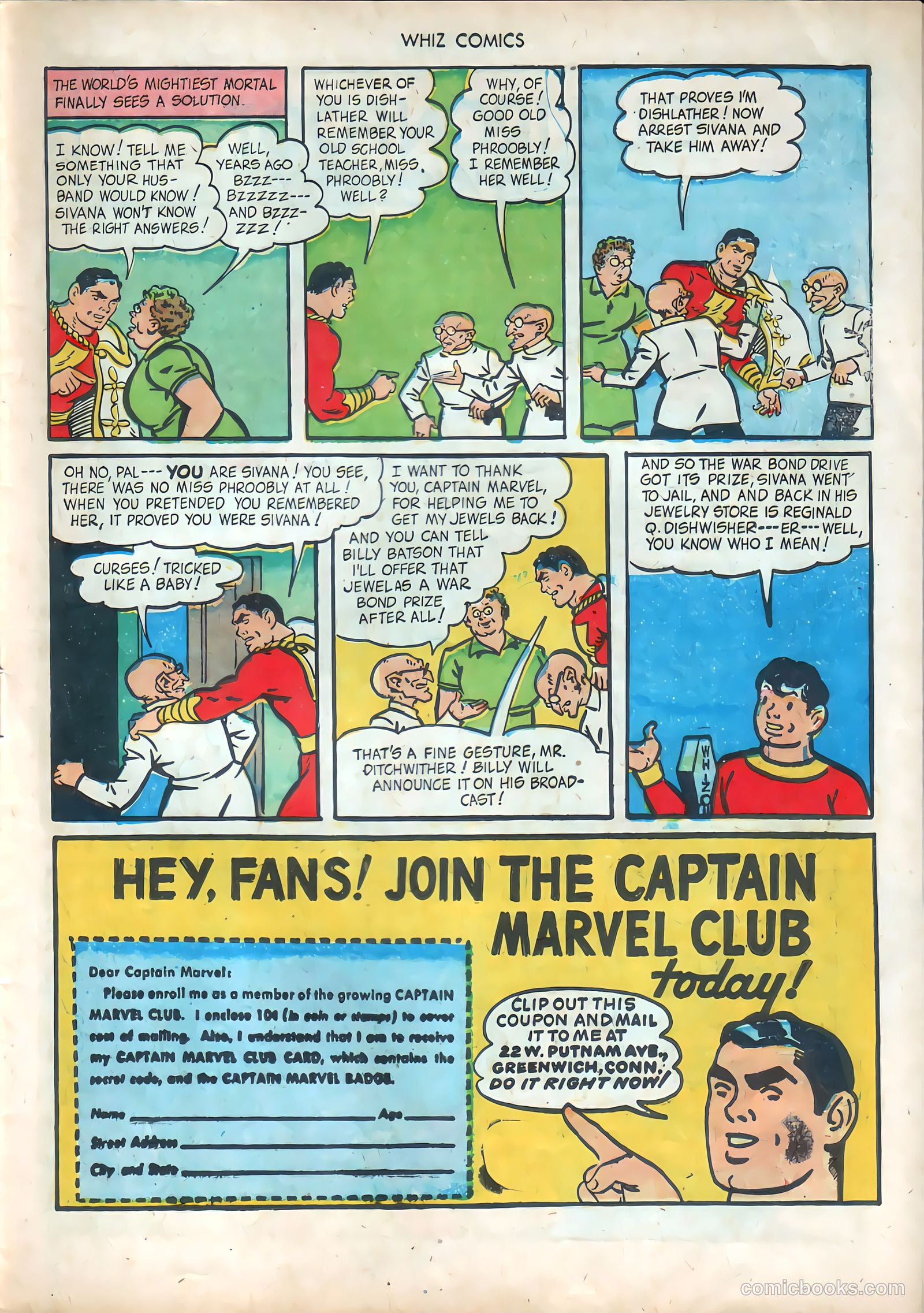 Whiz Comics #59 (1944) — page 11 of 36