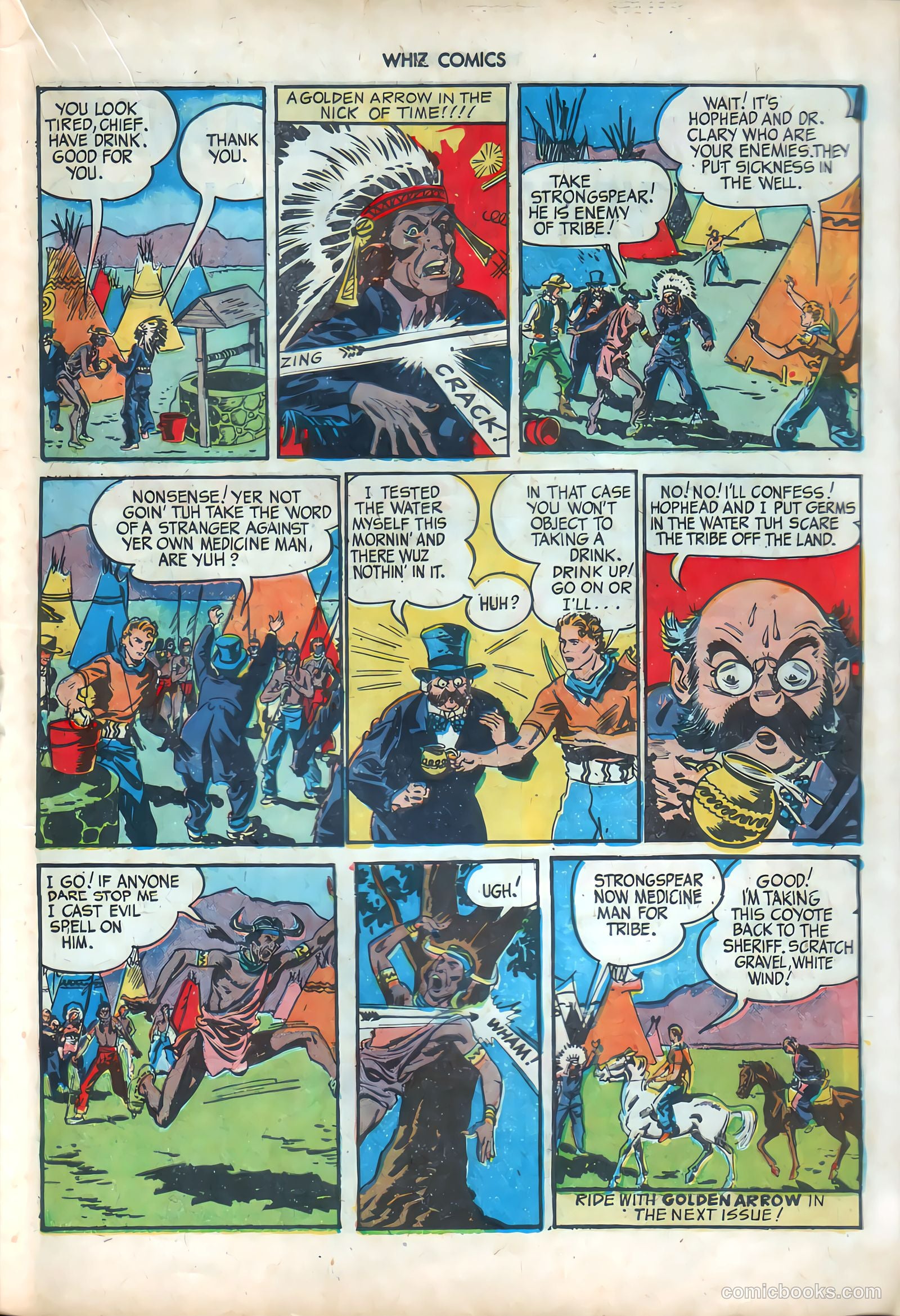 Whiz Comics #59 (1944) — page 19 of 36