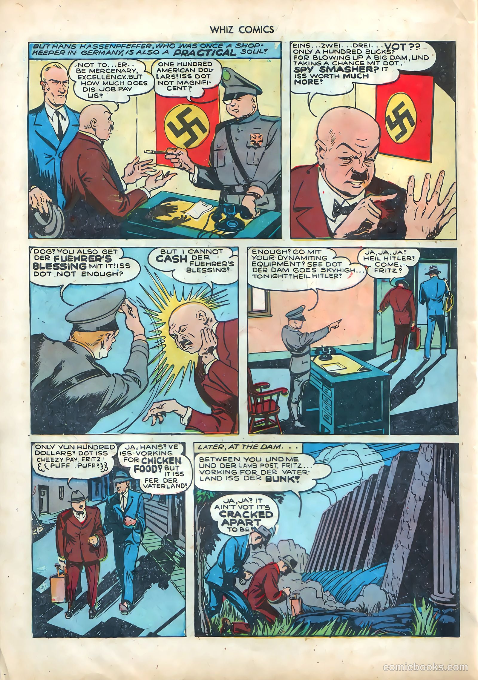 Whiz Comics #59 (1944) — page 22 of 36