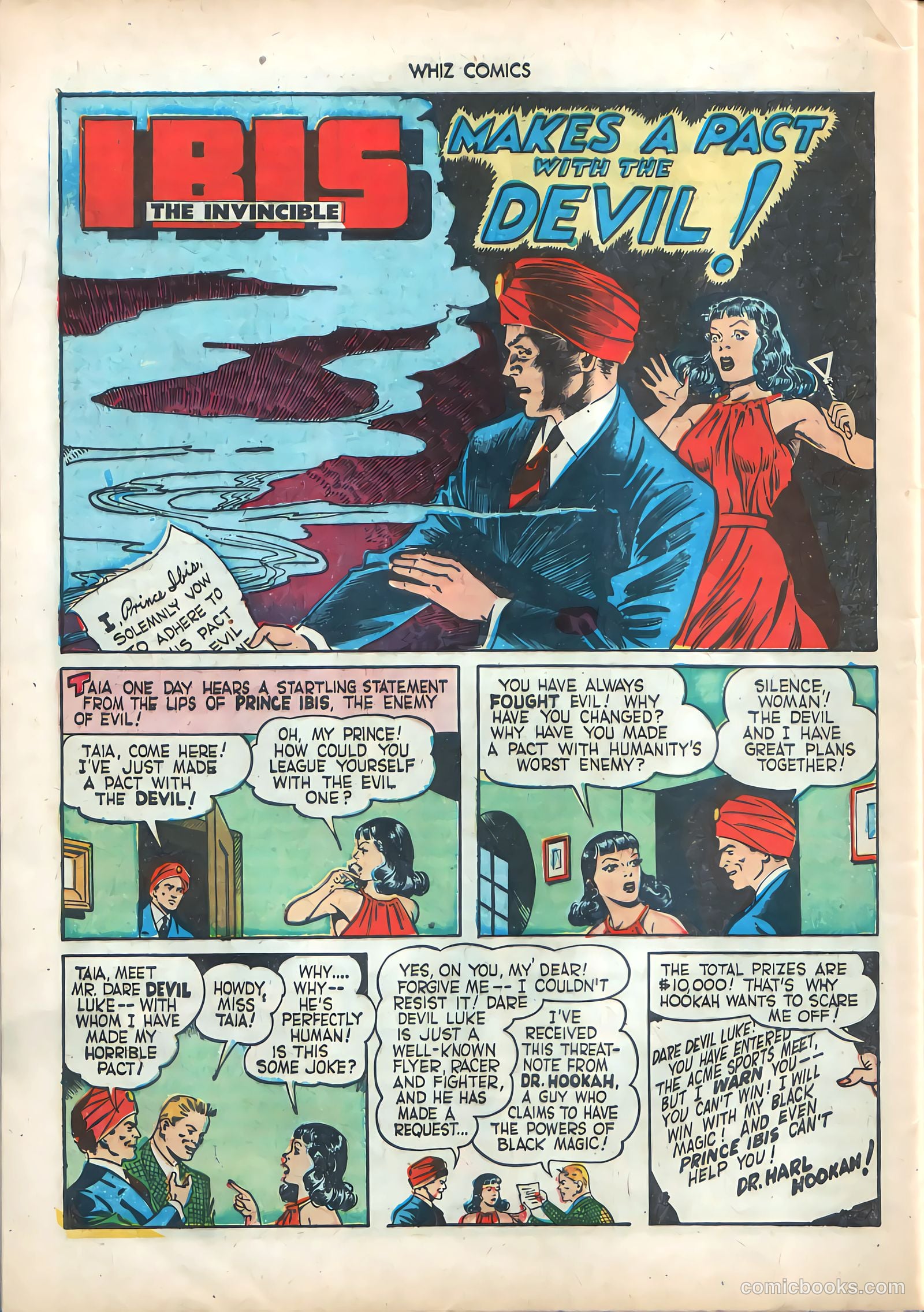Whiz Comics #59 (1944) — page 28 of 36