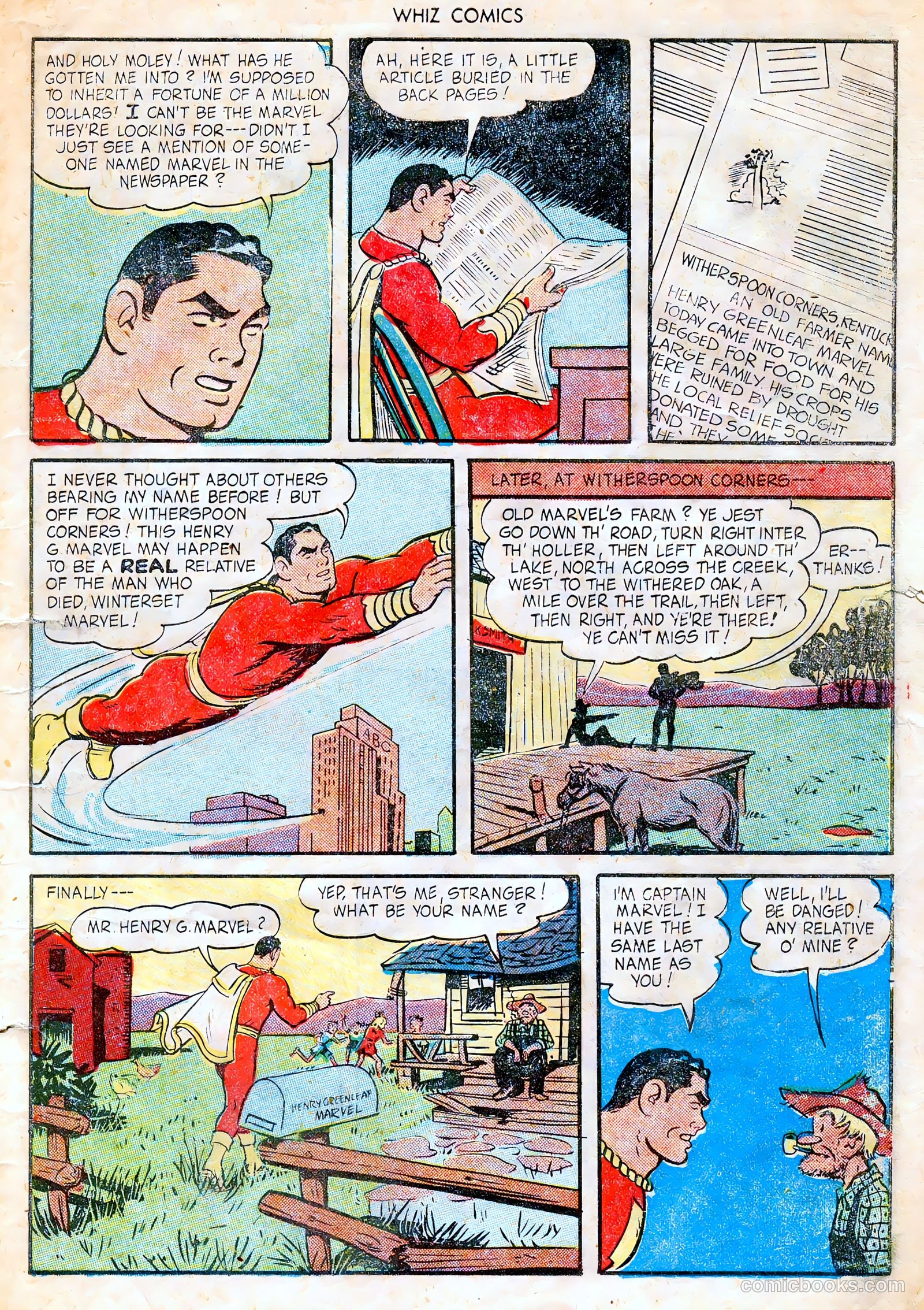 Whiz Comics #61 (1945) — page 7 of 36