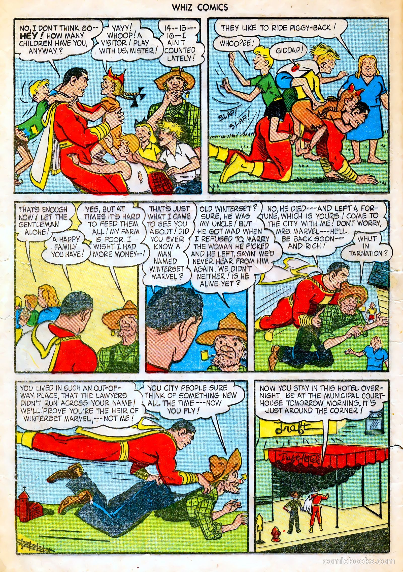Whiz Comics #61 (1945) — page 8 of 36