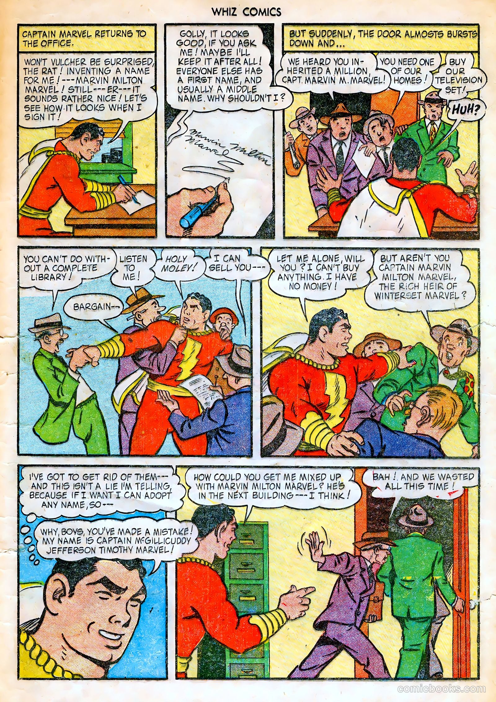 Whiz Comics #61 (1945) — page 9 of 36