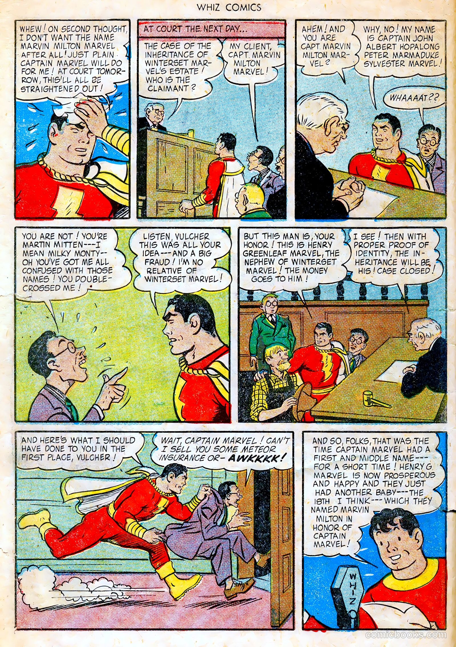 Whiz Comics #61 (1945) — page 10 of 36