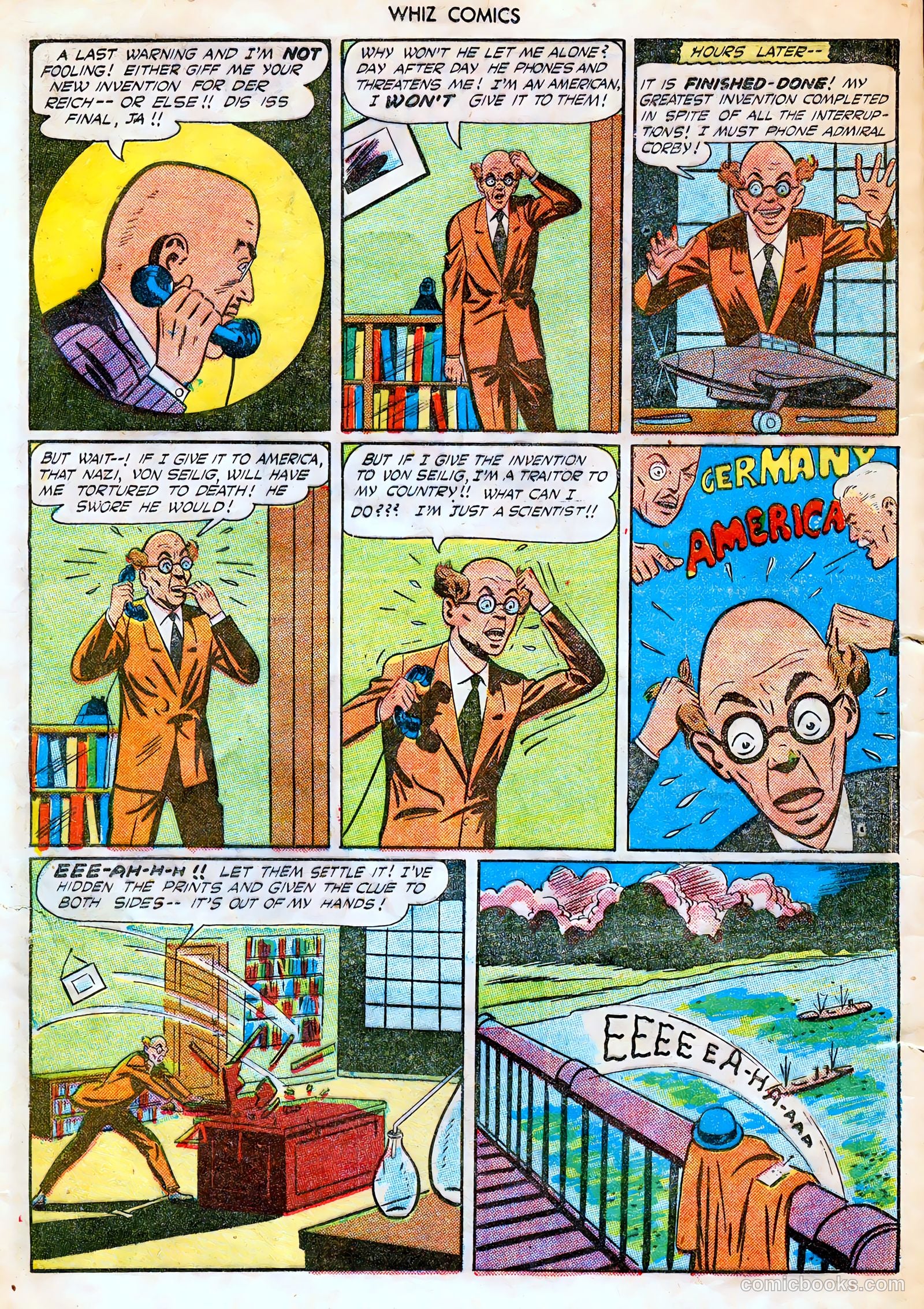 Whiz Comics #61 (1945) — page 20 of 36